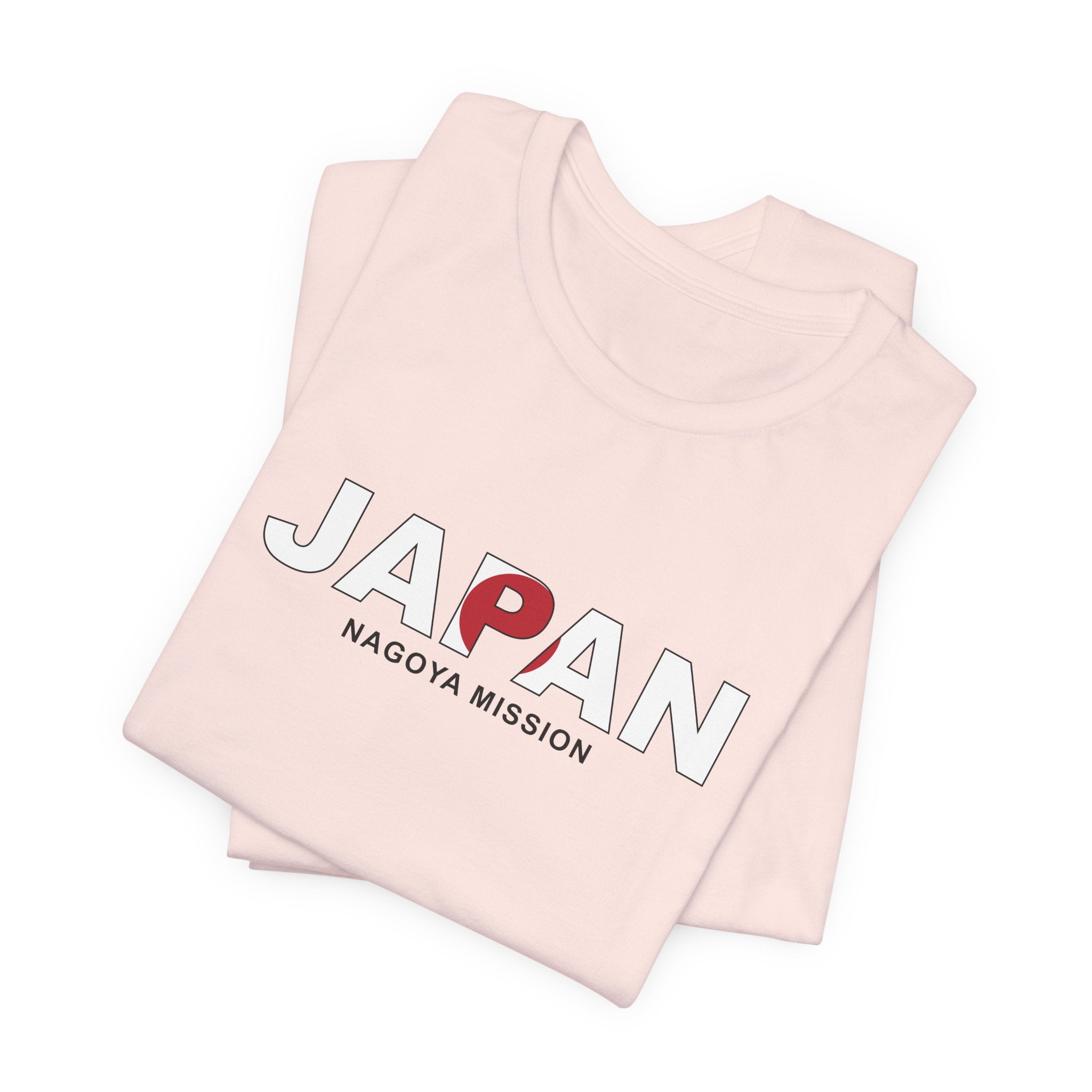 Japan Nagoya Mission Flag Title T-shirt - Mission Wishlist - LDS Missionary Gift Store