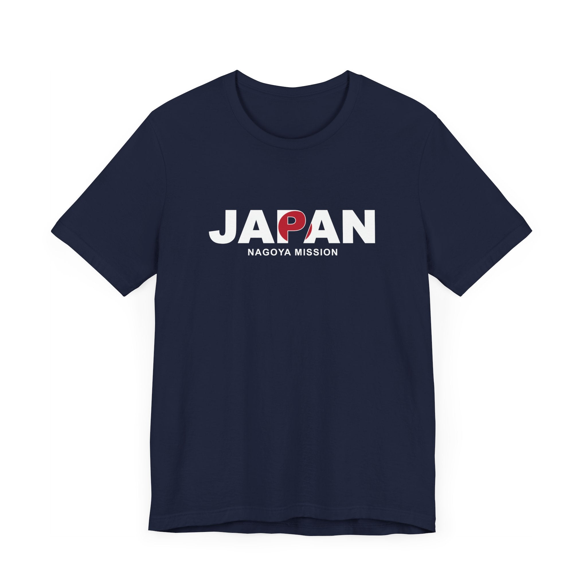 Japan Nagoya Mission Flag Title T-shirt - Mission Wishlist - LDS Missionary Gift Store