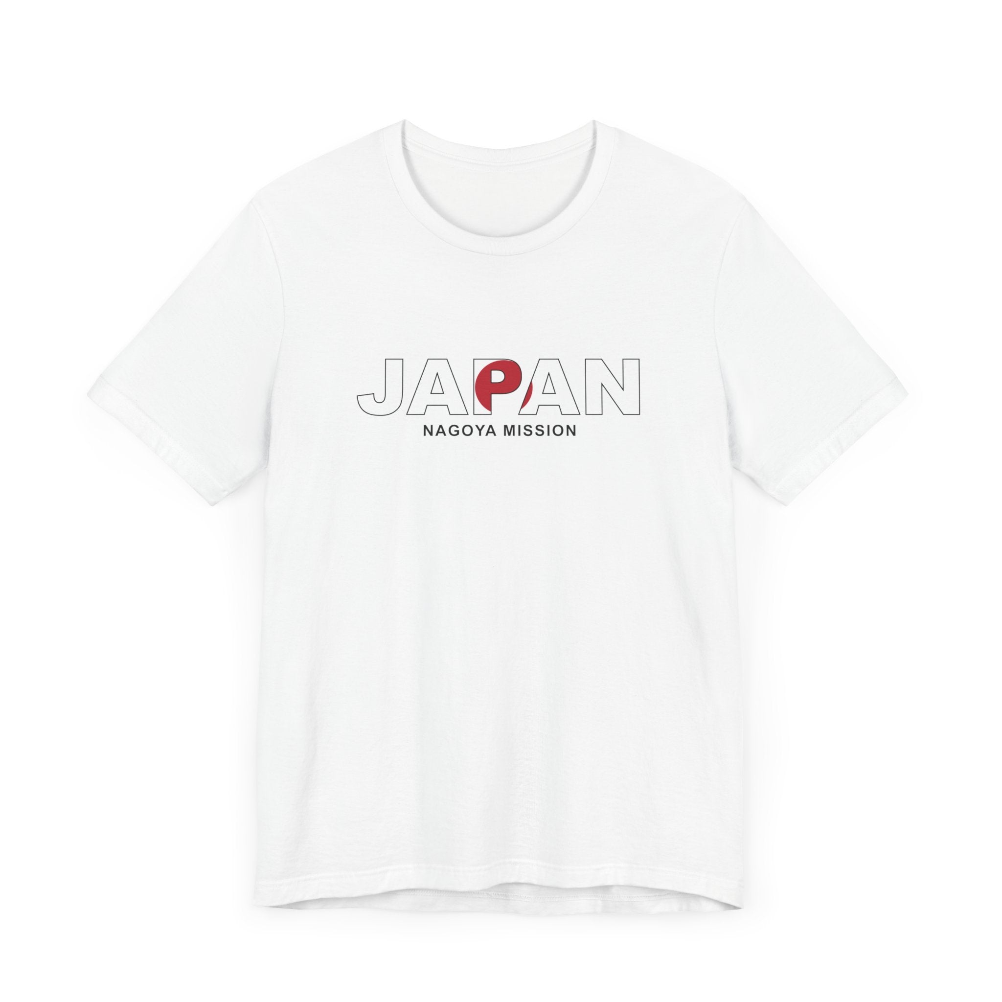 Japan Nagoya Mission Flag Title T-shirt - Mission Wishlist - LDS Missionary Gift Store