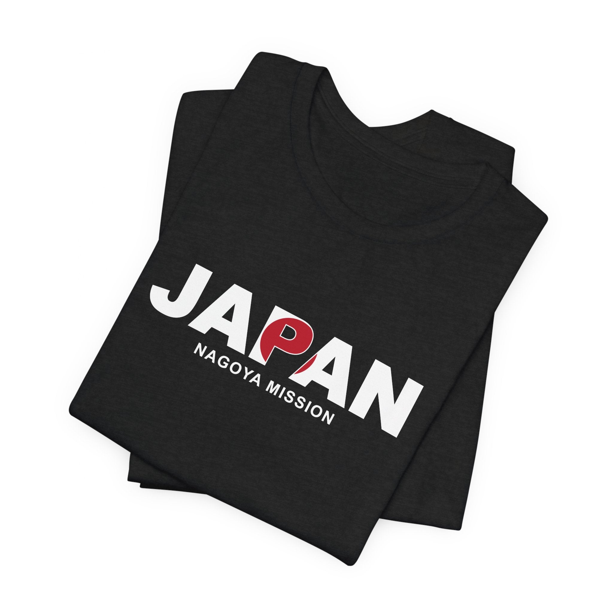 Japan Nagoya Mission Flag Title T-shirt - Mission Wishlist - LDS Missionary Gift Store
