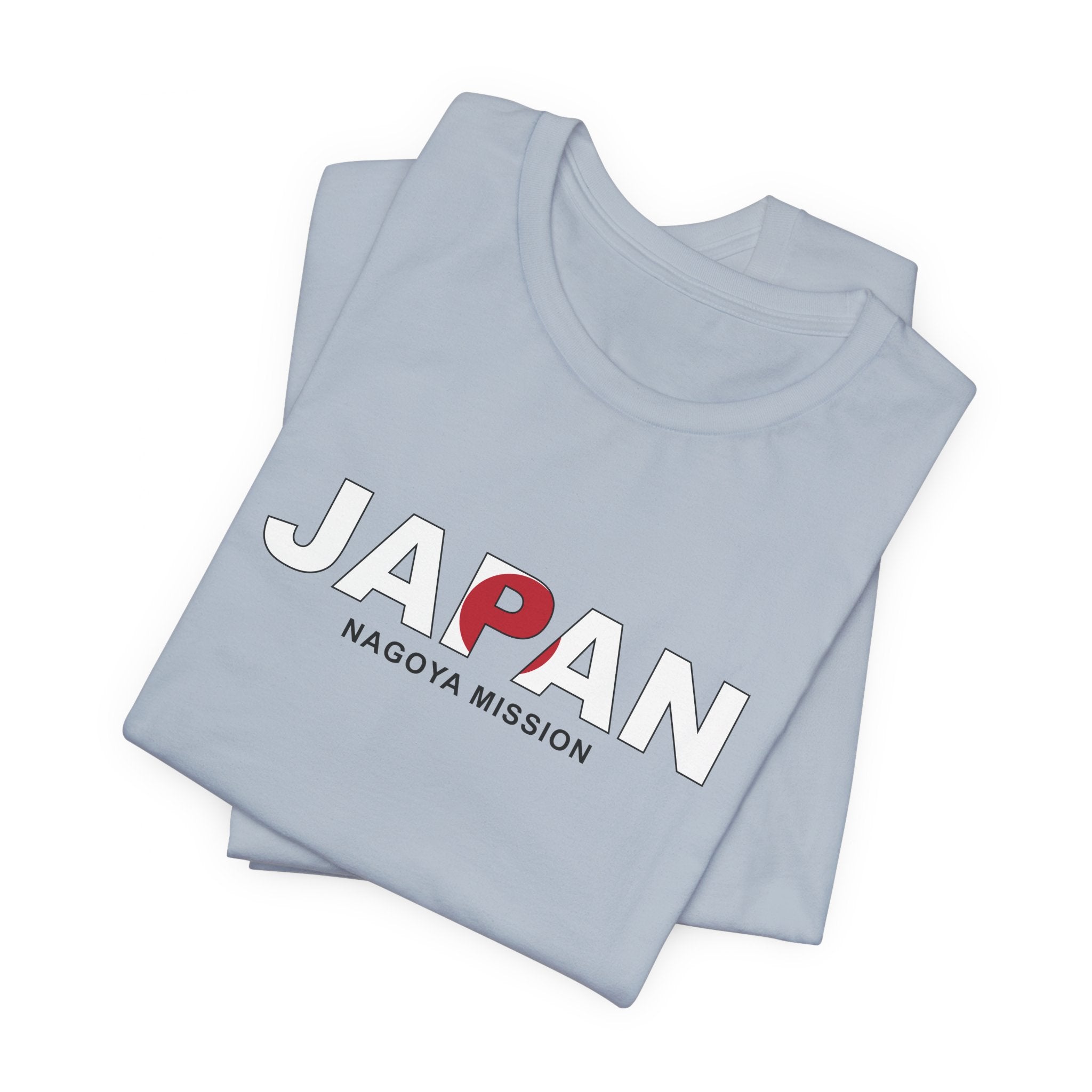 Japan Nagoya Mission Flag Title T-shirt - Mission Wishlist - LDS Missionary Gift Store