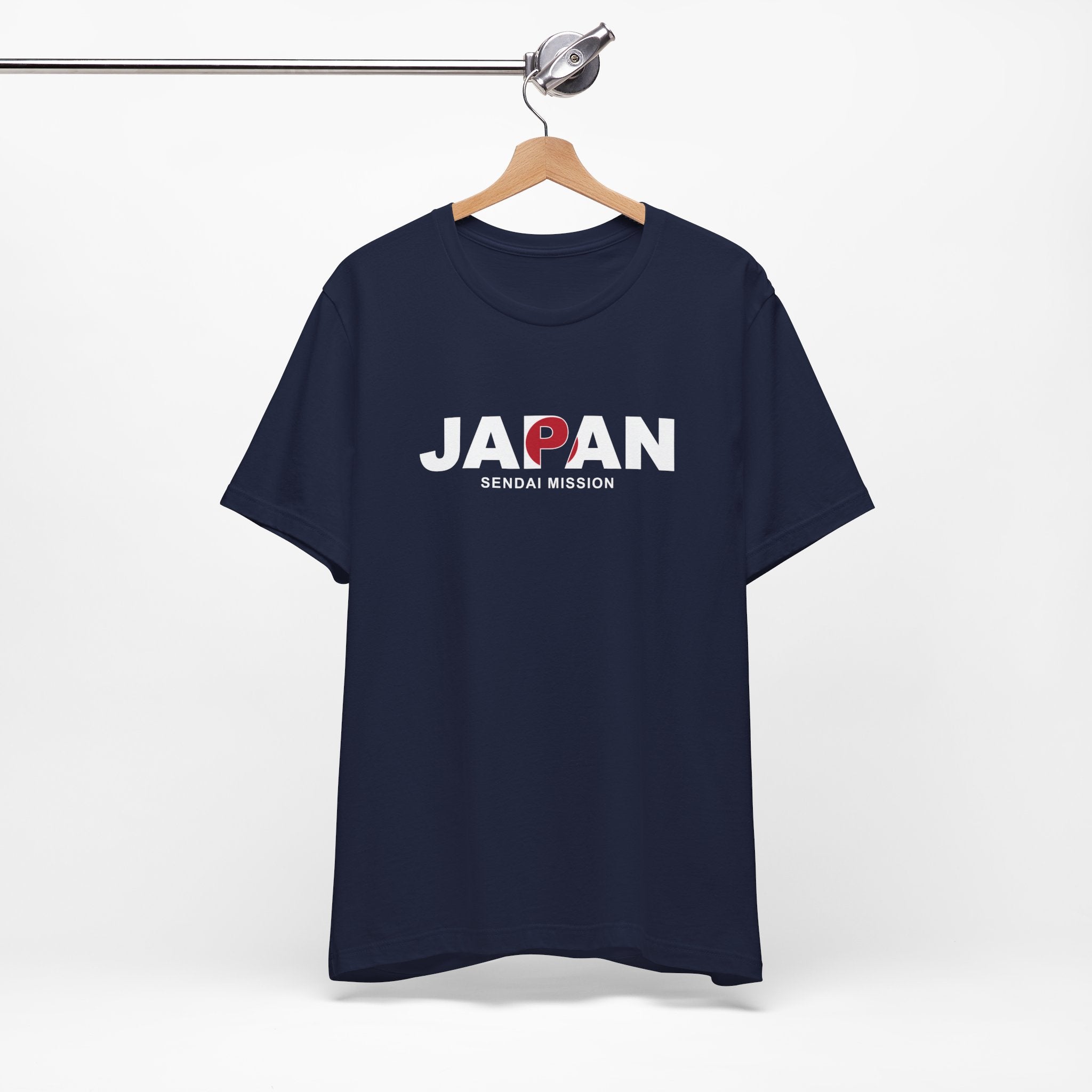 Japan Sendai Mission Flag Title T-shirt - Mission Wishlist - LDS Missionary Gift Store