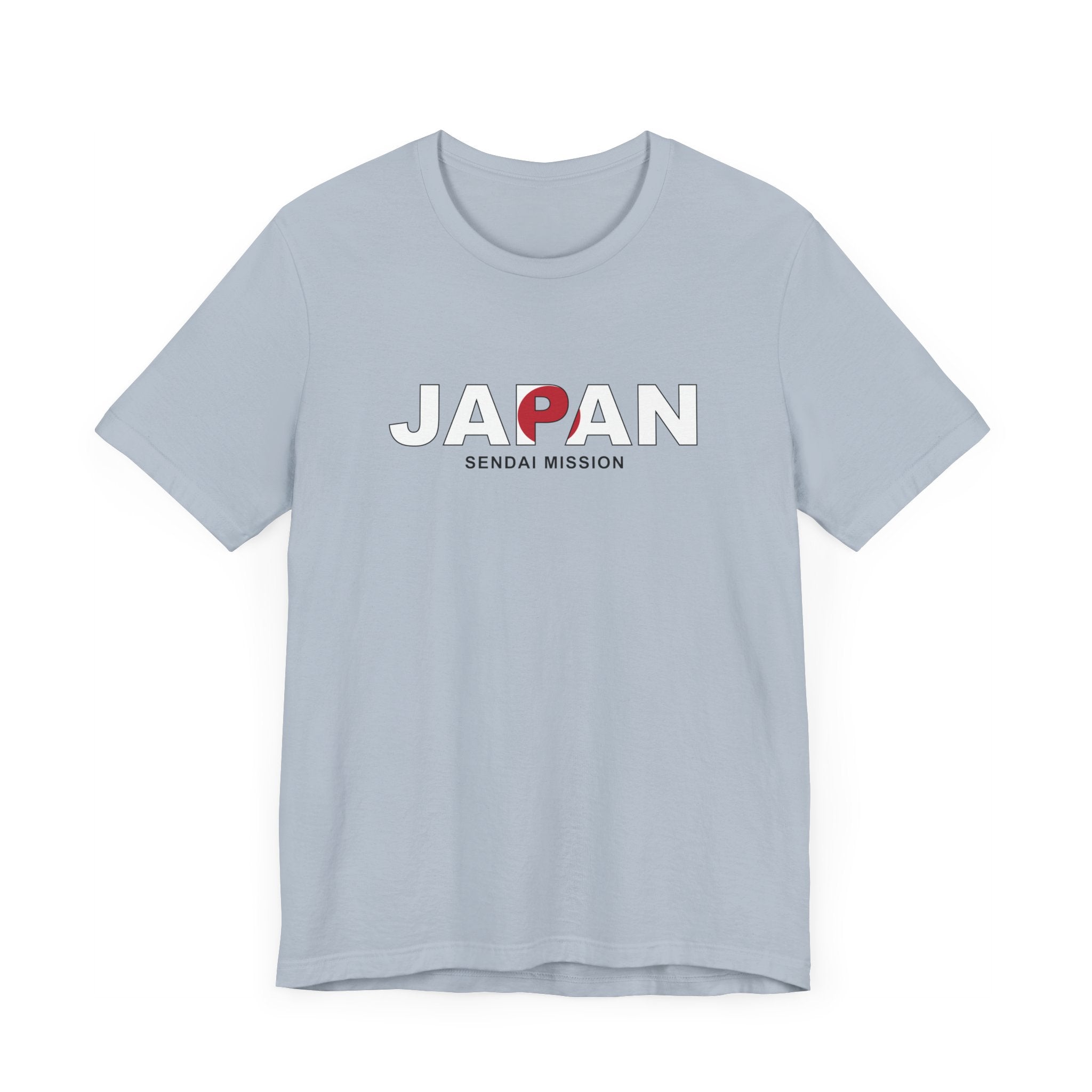 Japan Sendai Mission Flag Title T-shirt - Mission Wishlist - LDS Missionary Gift Store