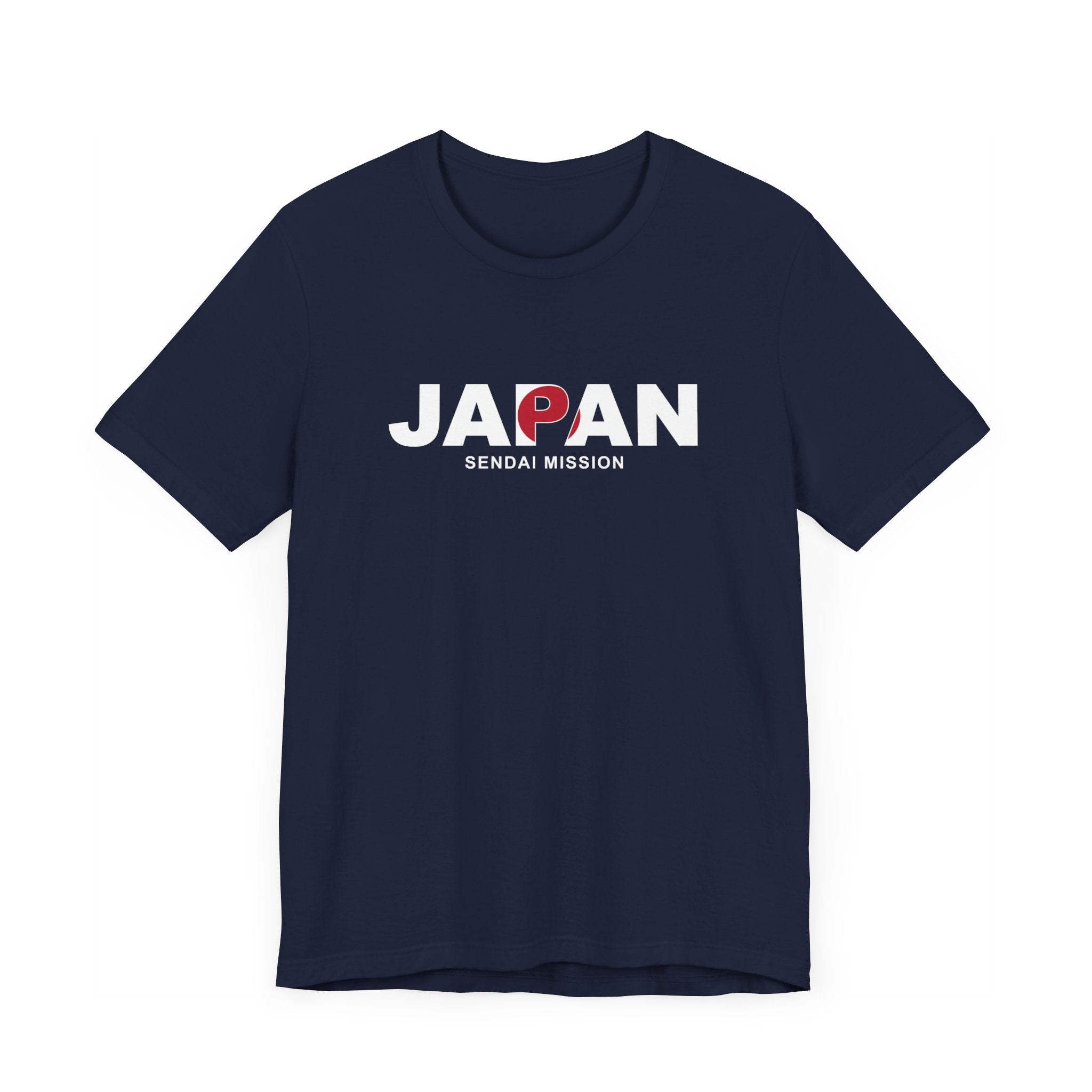Japan Sendai Mission Flag Title T-shirt - Mission Wishlist - LDS Missionary Gift Store