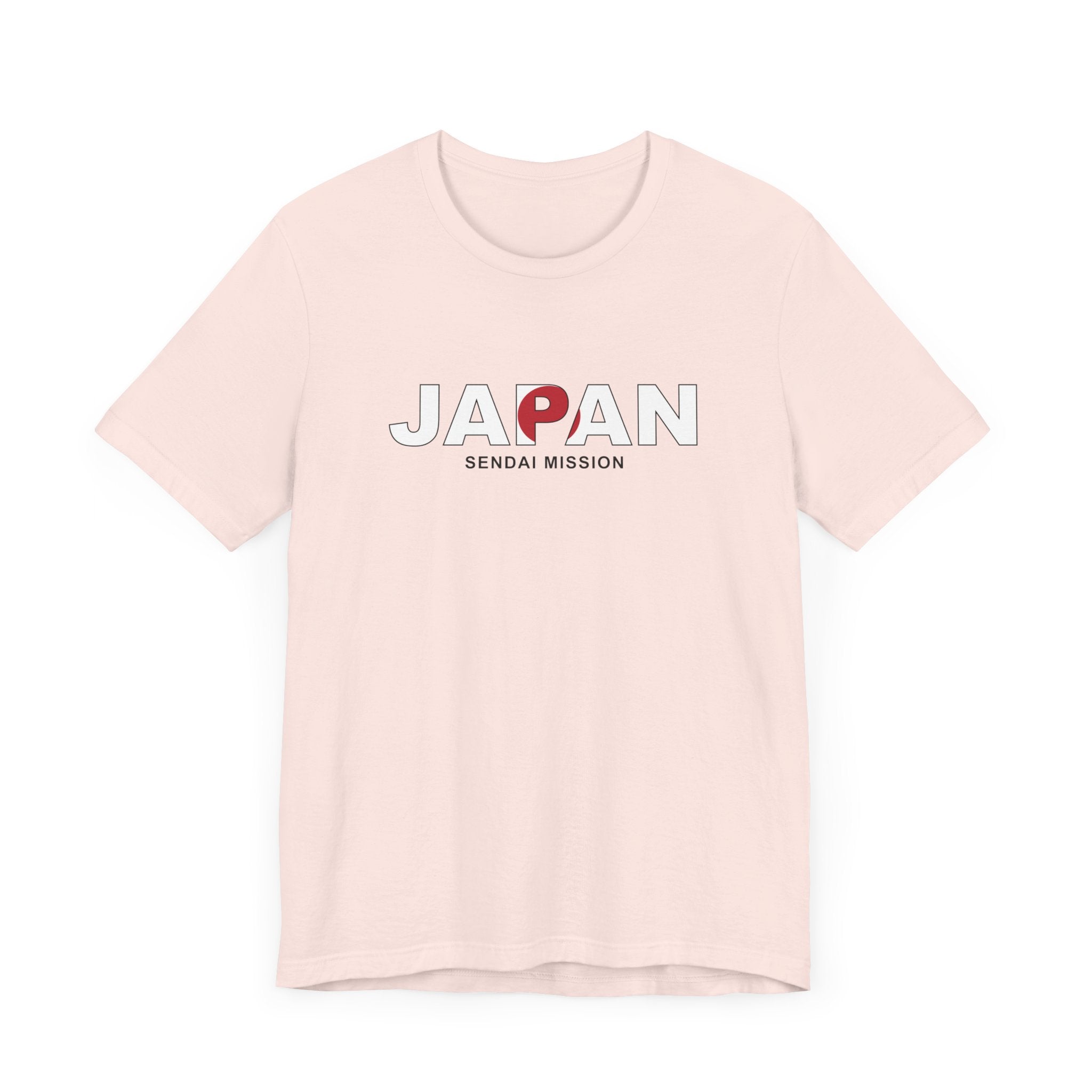 Japan Sendai Mission Flag Title T-shirt - Mission Wishlist - LDS Missionary Gift Store