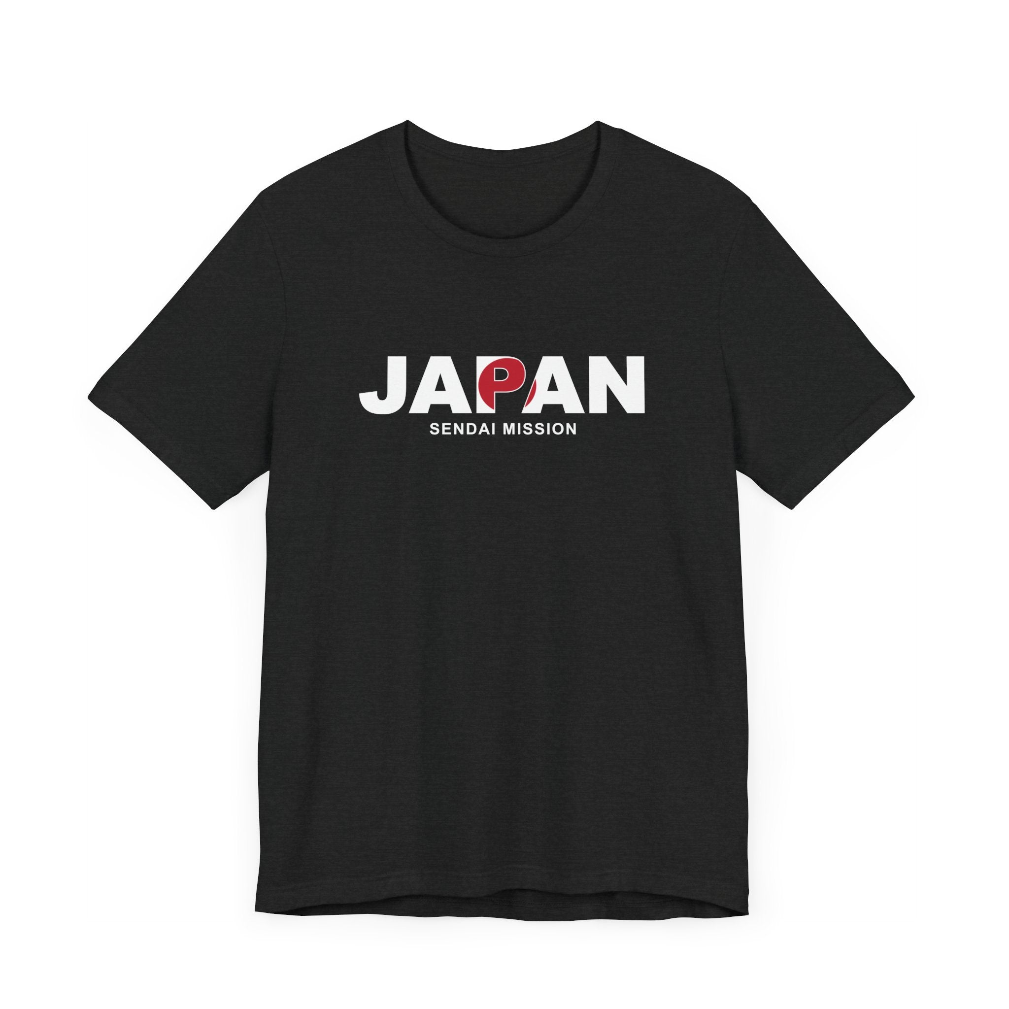 Japan Sendai Mission Flag Title T-shirt - Mission Wishlist - LDS Missionary Gift Store