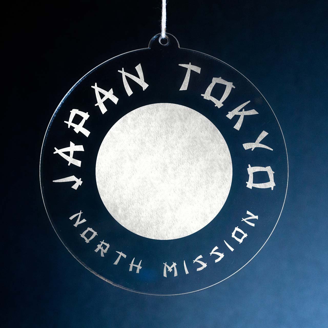 Japan Tokyo North Mission Christmas Ornament - Latter-Day Saint LDS Missionary Gift - Book of Mormon