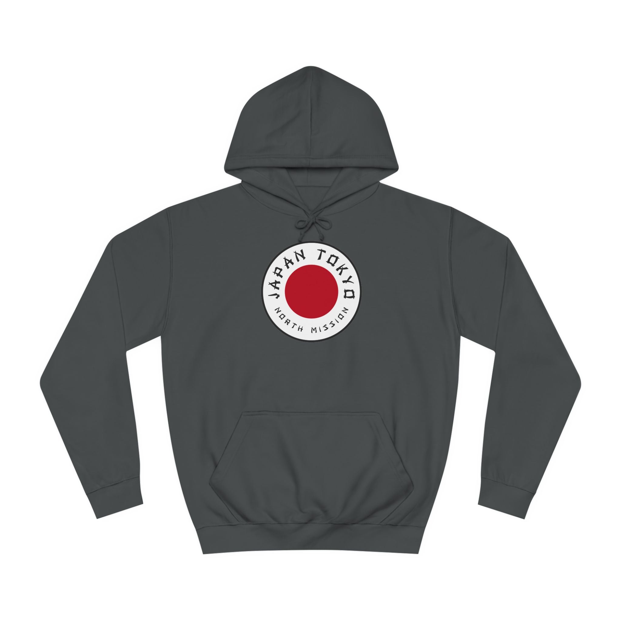 Japan Tokyo North Mission Flag Logo (White Border) College Hoodie - Mission Wishlist - LDS Missionary Gift Store
