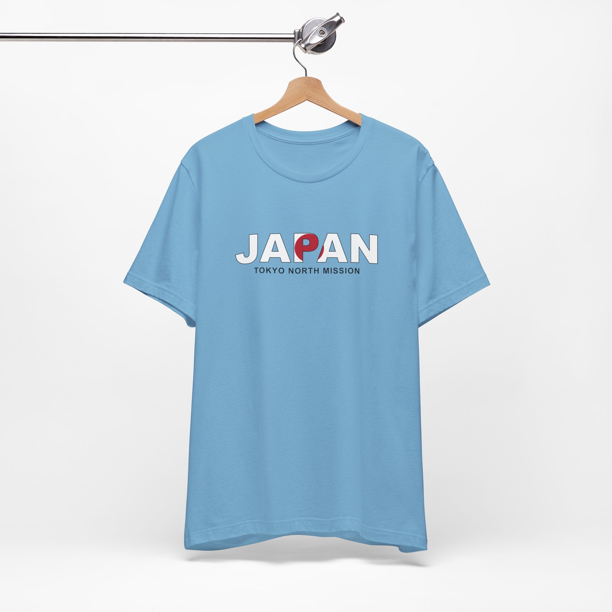 Japan Tokyo North Mission Flag Title T-shirt - Latter-Day Saint LDS Missionary Gift - Book of Mormon
