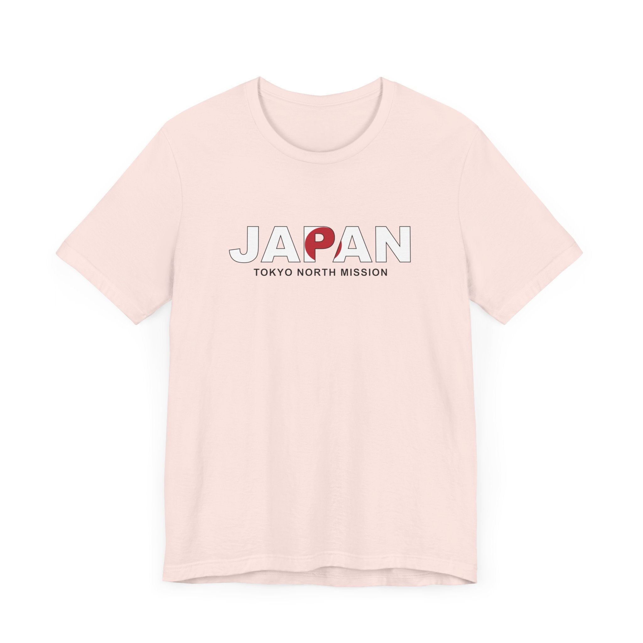 Japan Tokyo North Mission Flag Title T-shirt - Latter-Day Saint LDS Missionary Gift - Book of Mormon
