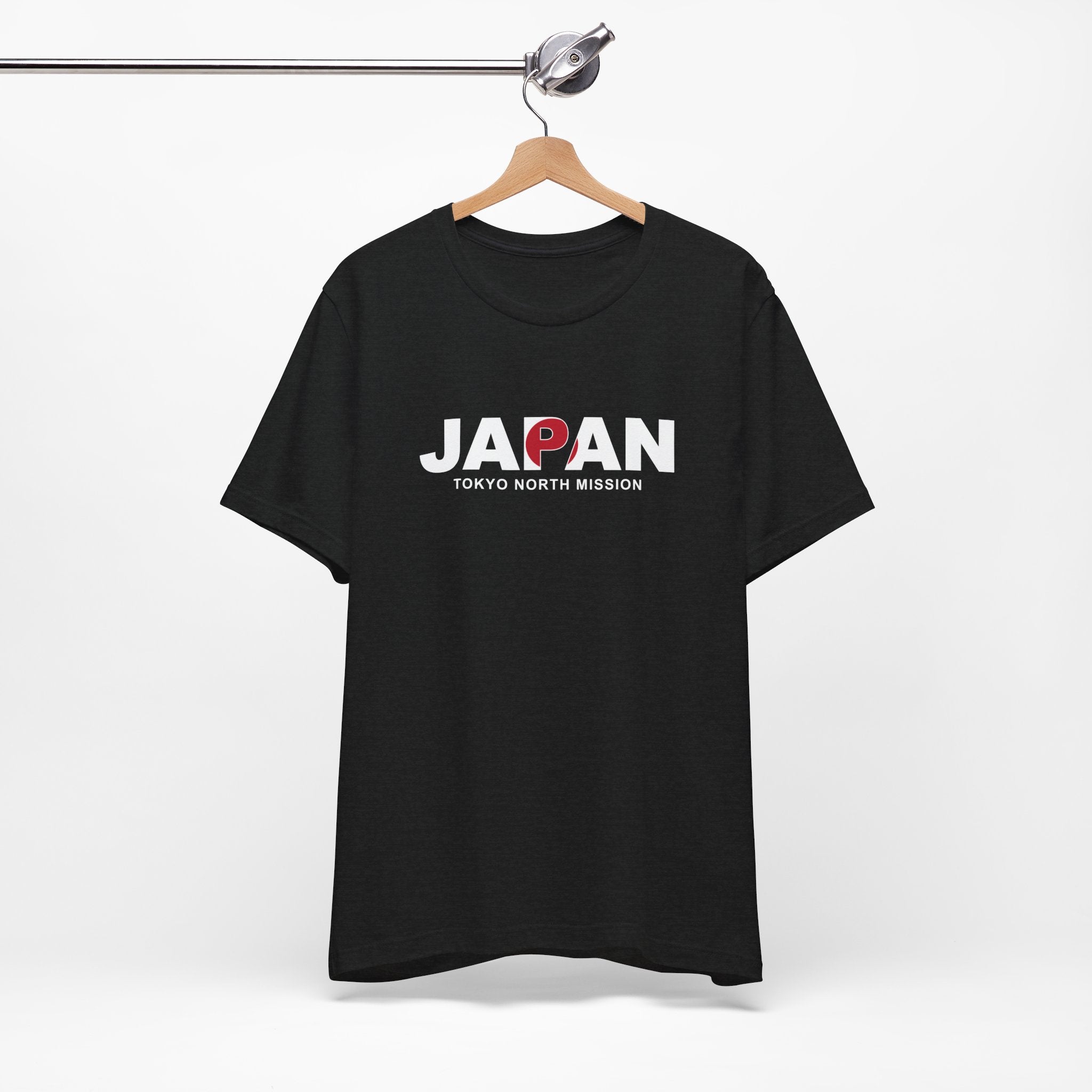 Japan Tokyo North Mission Flag Title T-shirt - Latter-Day Saint LDS Missionary Gift - Book of Mormon