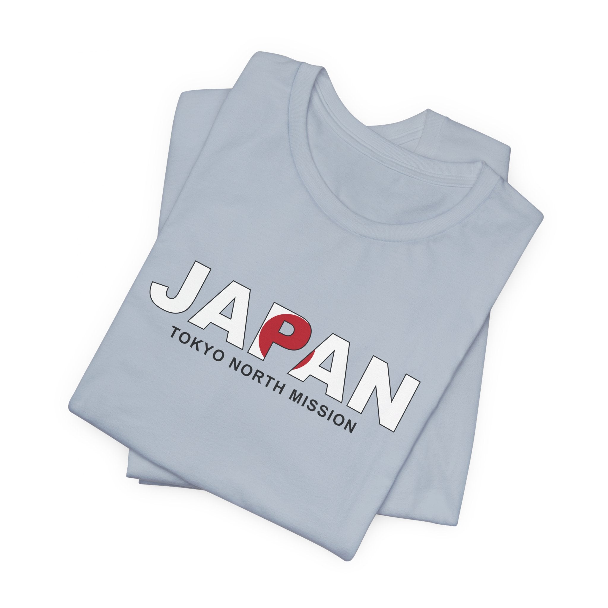 Japan Tokyo North Mission Flag Title T-shirt - Latter-Day Saint LDS Missionary Gift - Book of Mormon