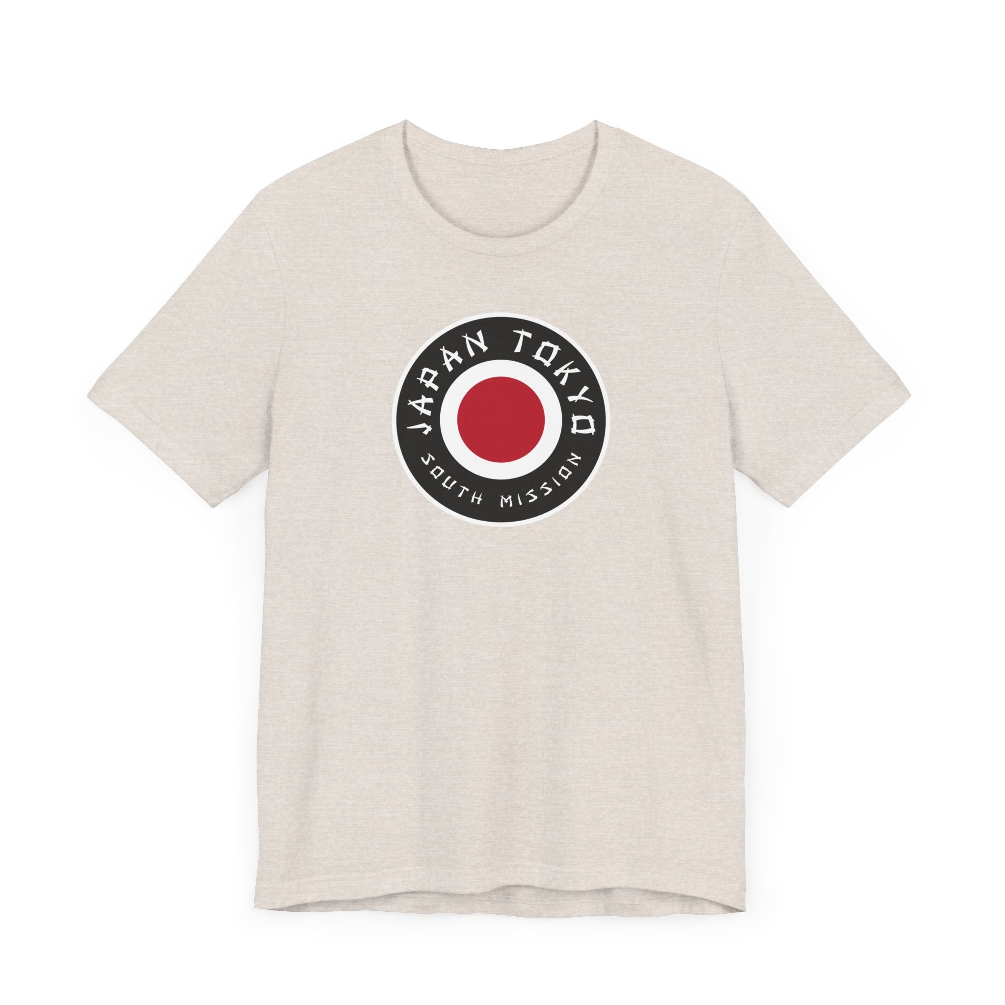Japan Tokyo South Mission Flag Logo (Black Border) T-shirt - Mission Wishlist - LDS Missionary Gift Store