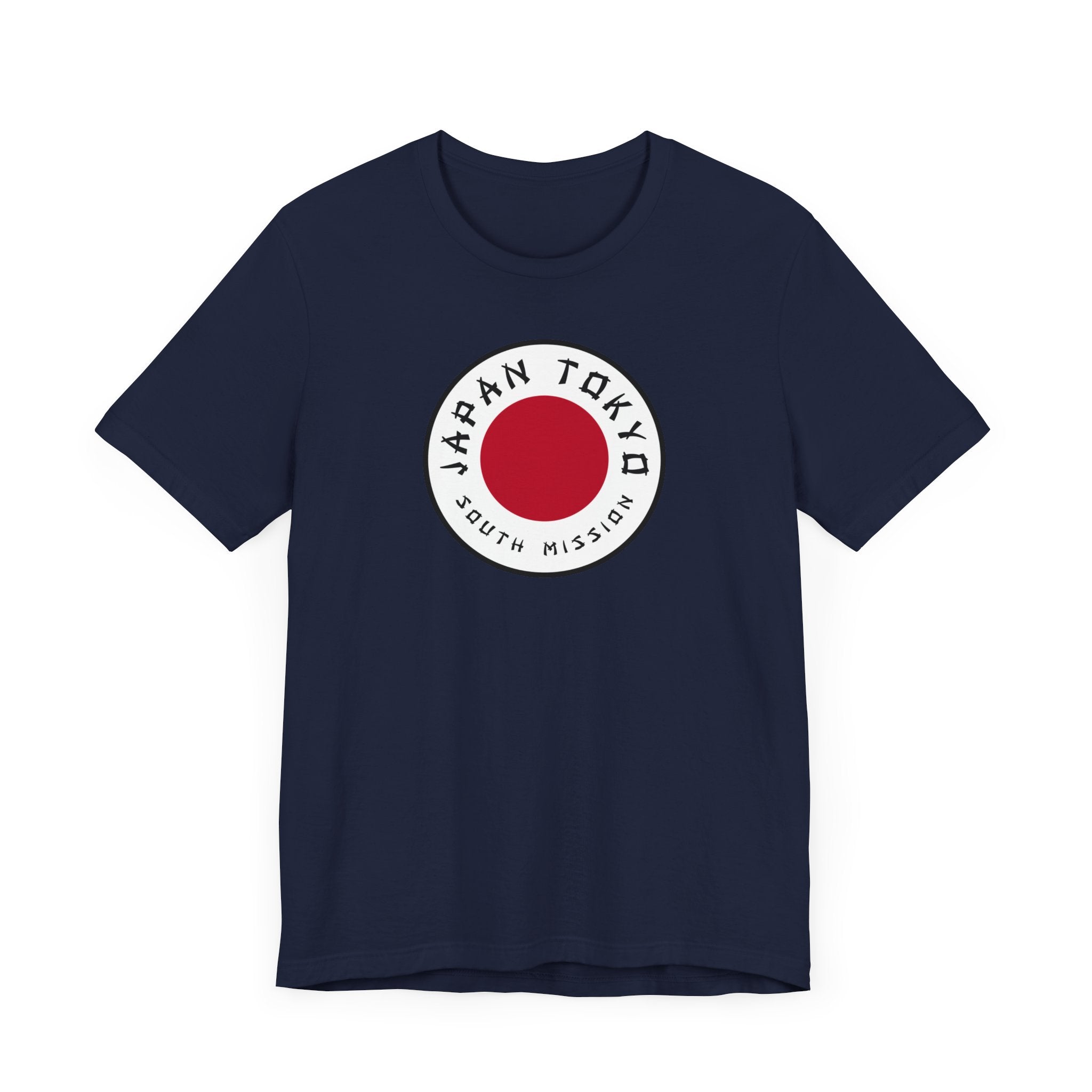 Japan Tokyo South Mission Flag Logo (White Border) T-shirt - Mission Wishlist - LDS Missionary Gift Store