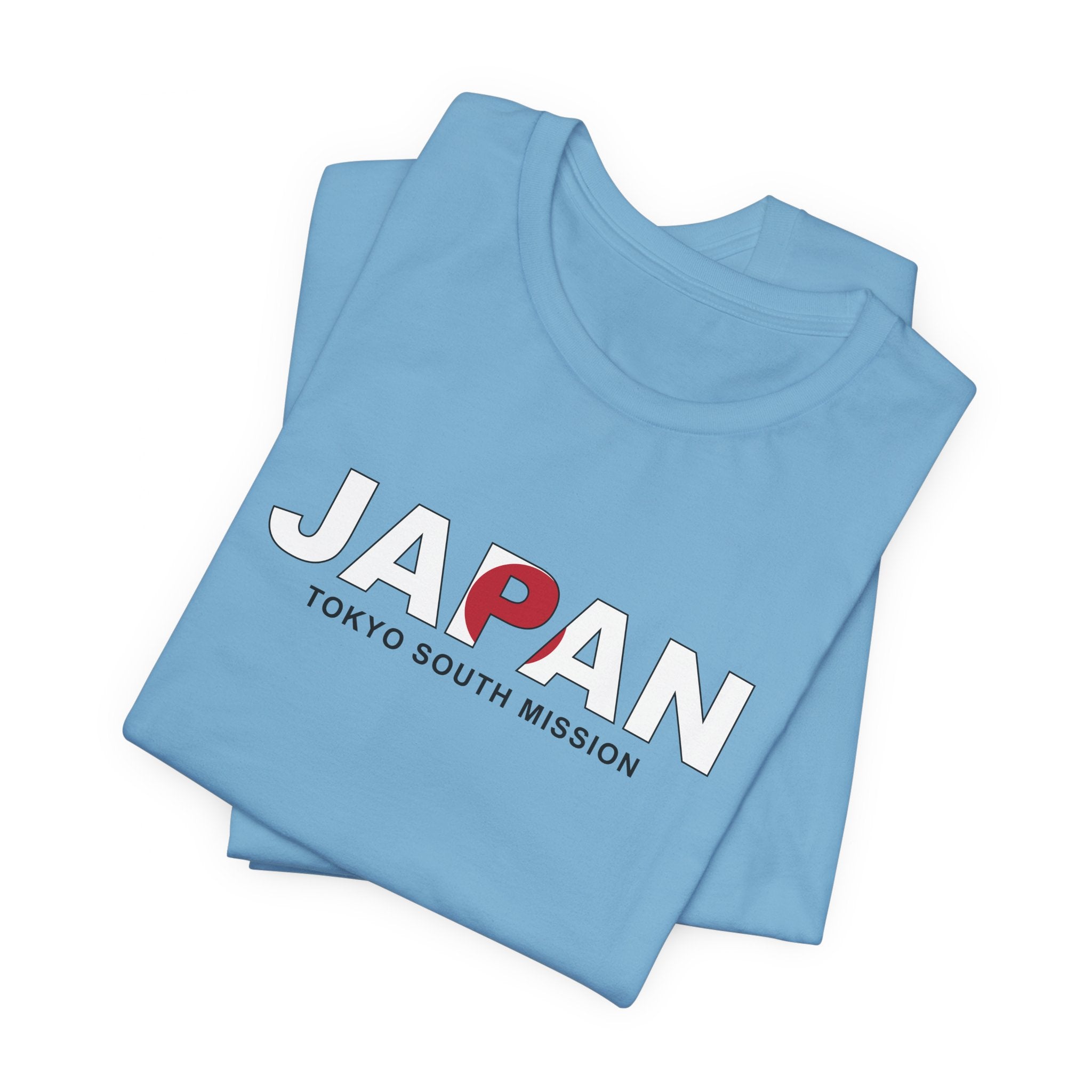 Japan Tokyo South Mission Flag Title T-shirt - Mission Wishlist - LDS Missionary Gift Store