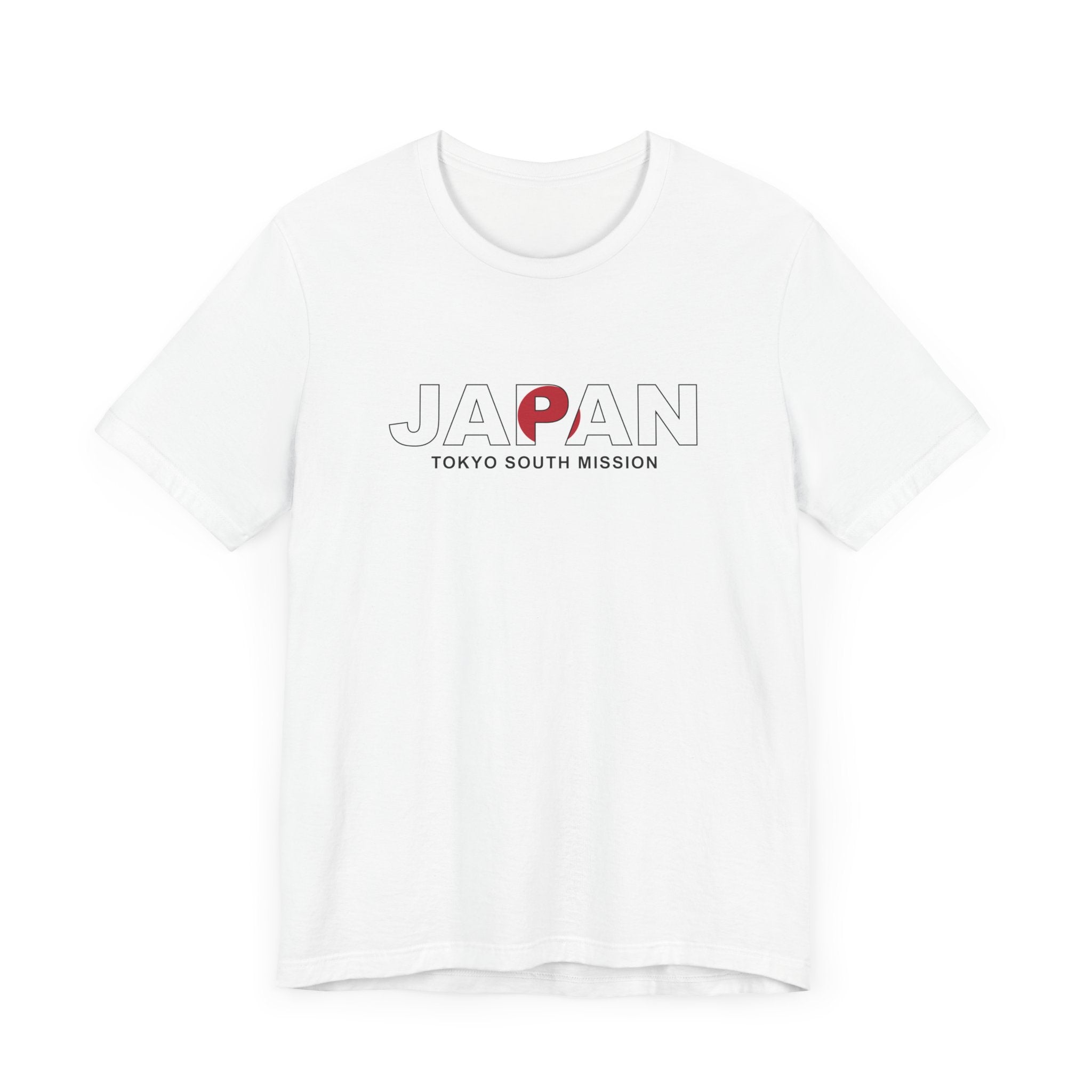 Japan Tokyo South Mission Flag Title T-shirt - Mission Wishlist - LDS Missionary Gift Store