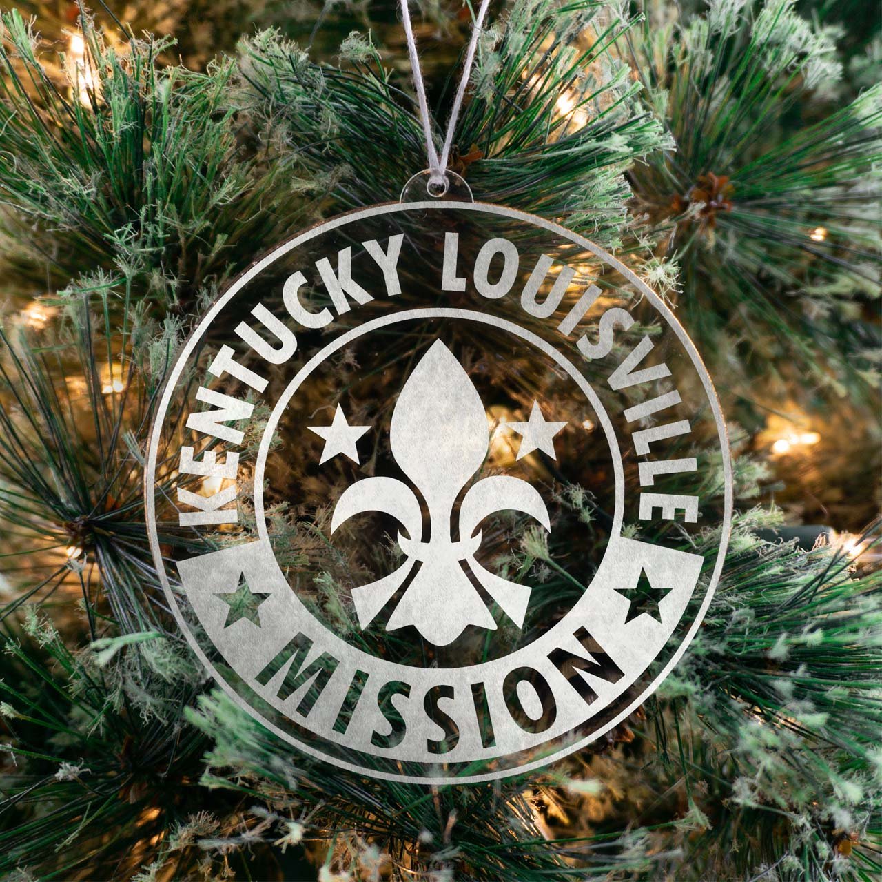 Kentucky Louisville Mission Christmas Ornament - Latter-Day Saint LDS Missionary Gift - Book of Mormon
