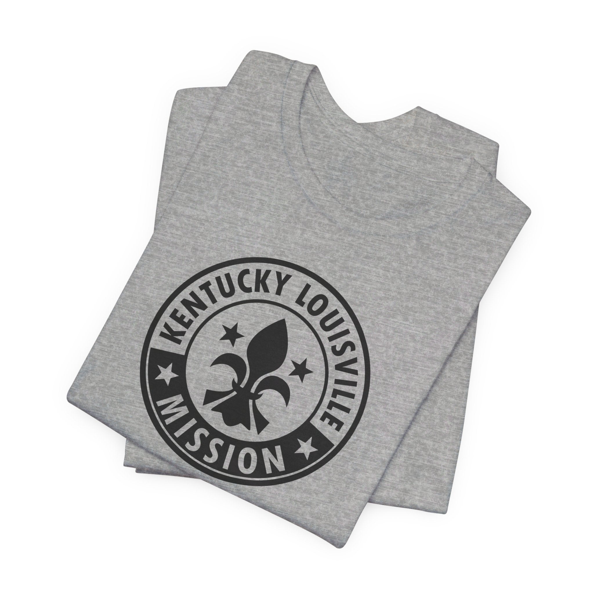 Kentucky Louisville Mission Circular Monochrome Logo T-Shirt - Mission Wishlist - LDS Missionary Gift Store