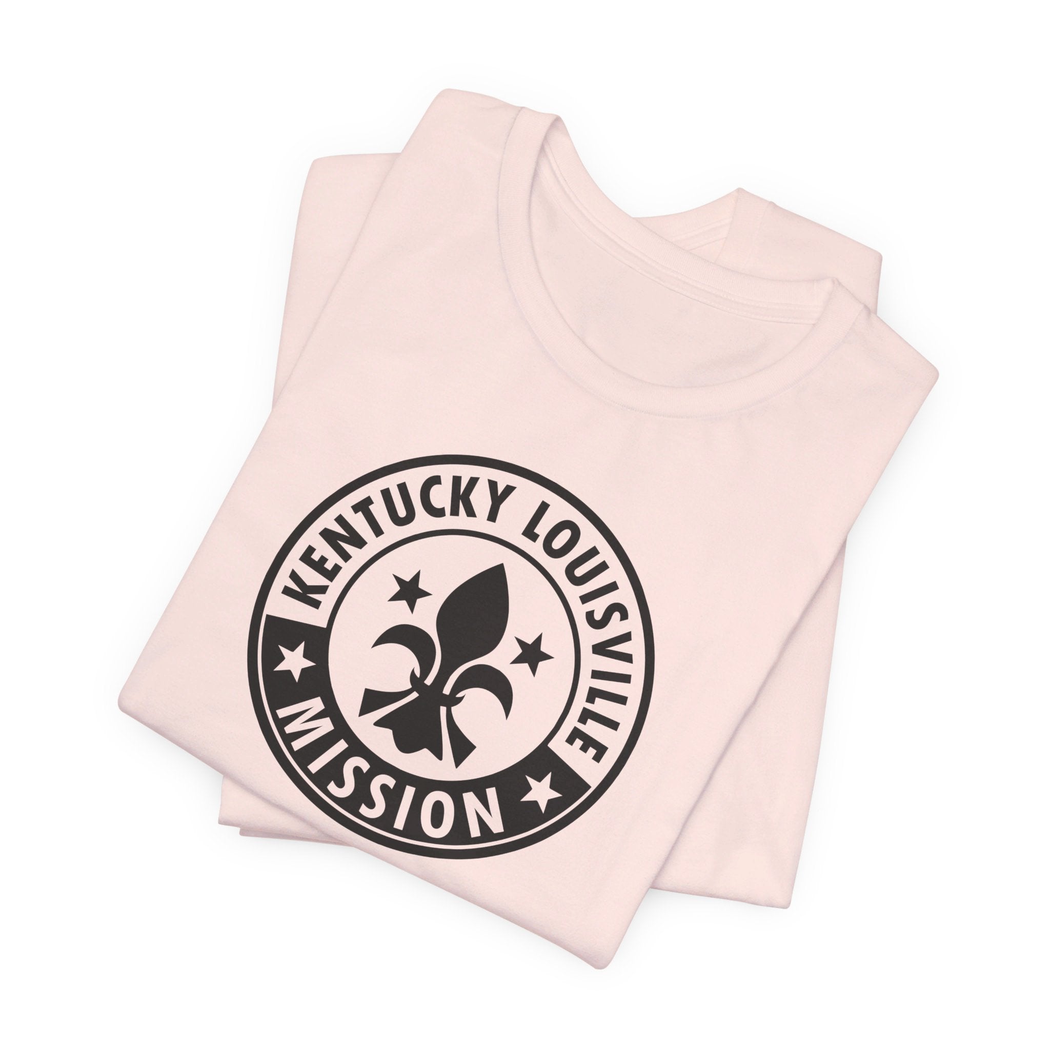 Kentucky Louisville Mission Circular Monochrome Logo T-Shirt - Mission Wishlist - LDS Missionary Gift Store