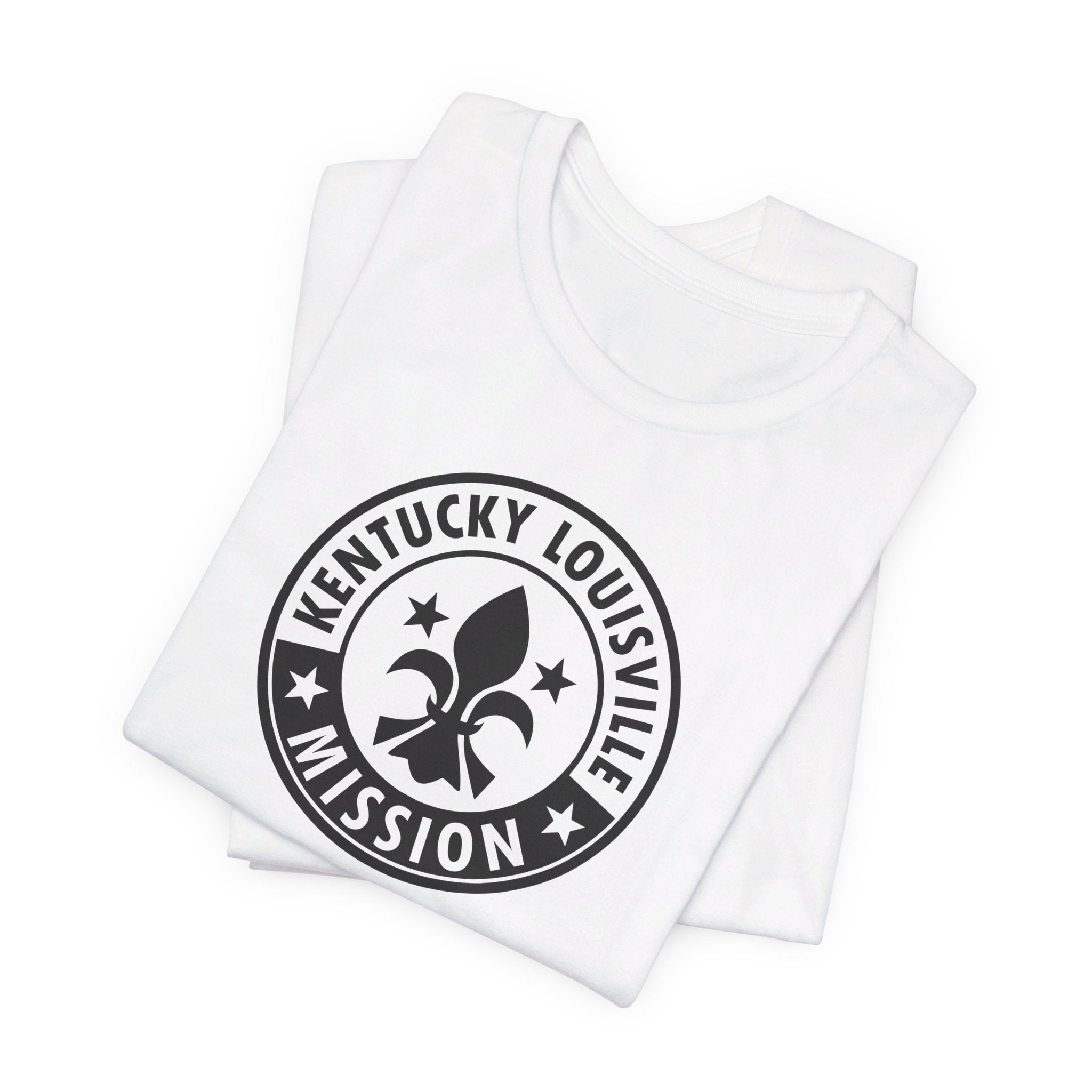Kentucky Louisville Mission Circular Monochrome Logo T-Shirt - Mission Wishlist - LDS Missionary Gift Store