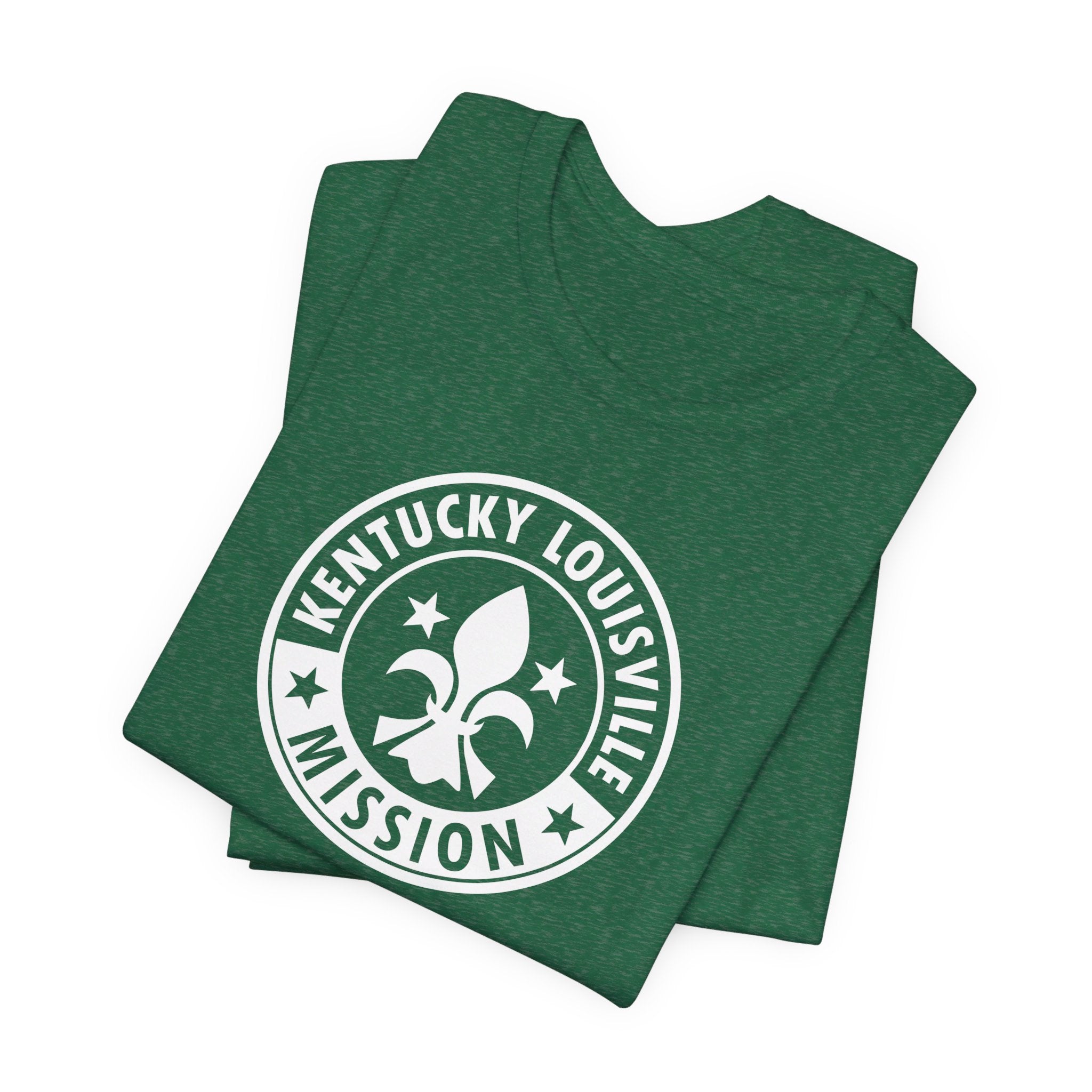 Kentucky Louisville Mission Circular Monochrome Logo T-Shirt - Mission Wishlist - LDS Missionary Gift Store