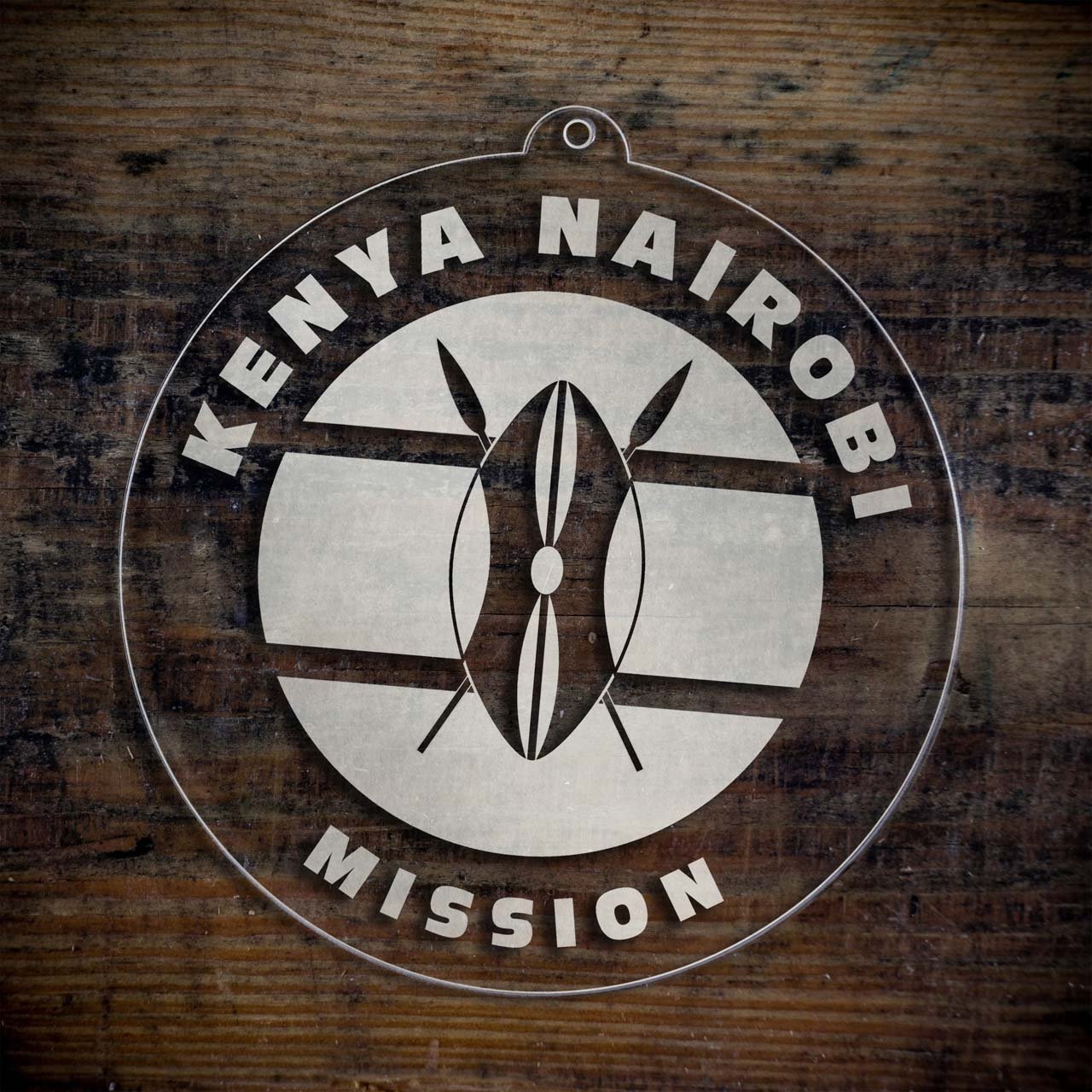 Kenya Nairobi Mission Christmas Ornament - Latter-Day Saint LDS Missionary Gift - Book of Mormon