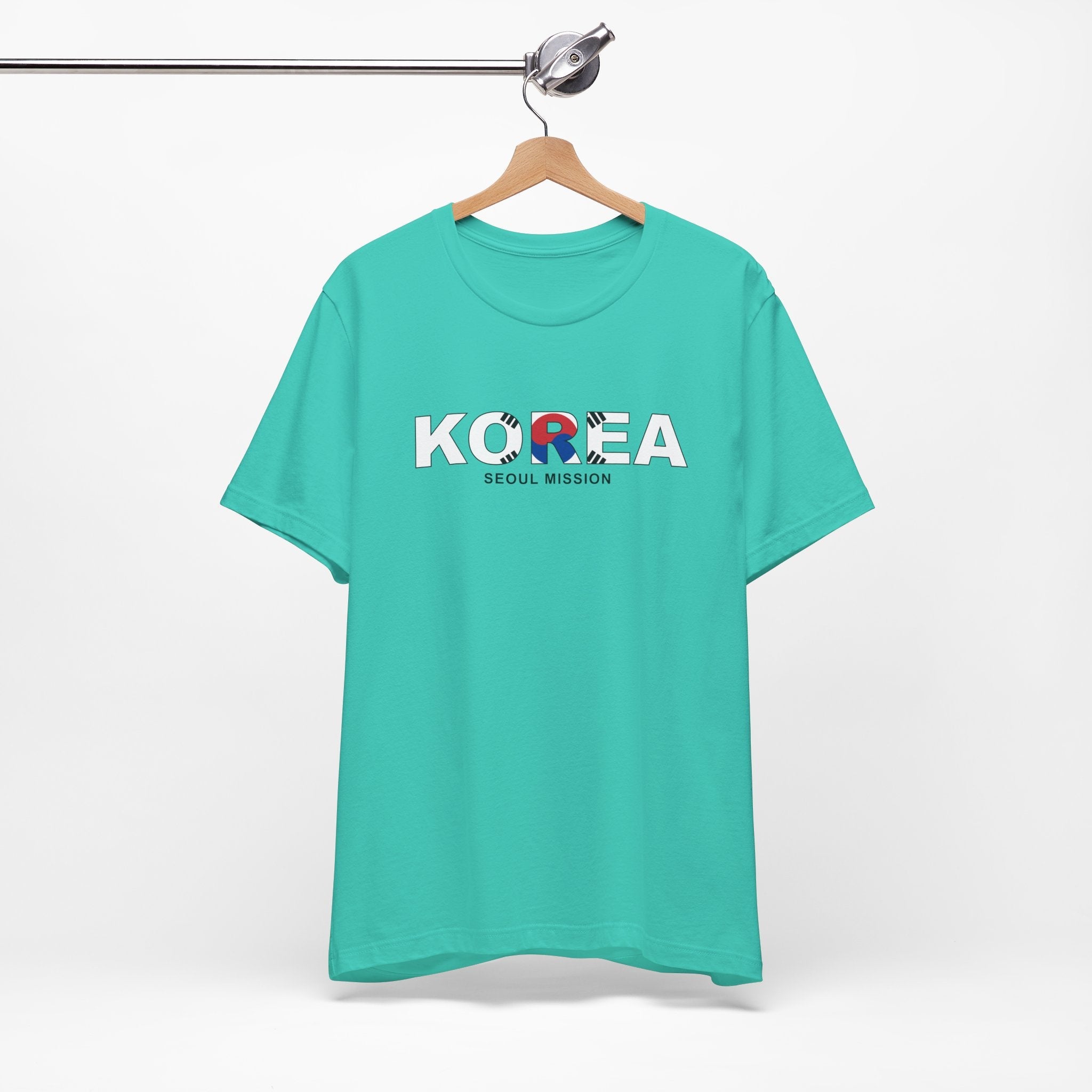 Korea Seoul Mission Flag Title T-shirt - Mission Wishlist - LDS Missionary Gift Store