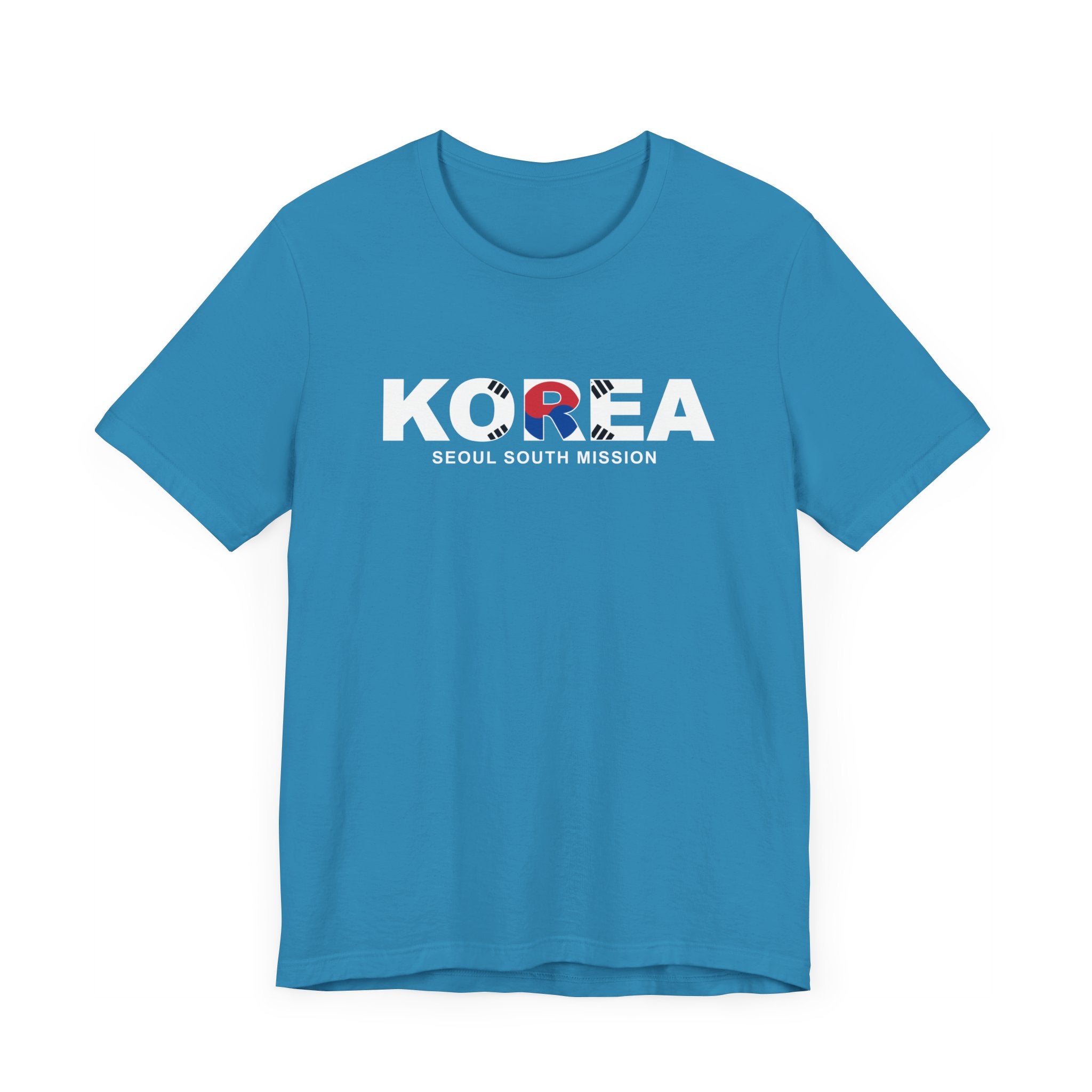 Korea Seoul South Mission Flag Title T-shirt - Mission Wishlist - LDS Missionary Gift Store