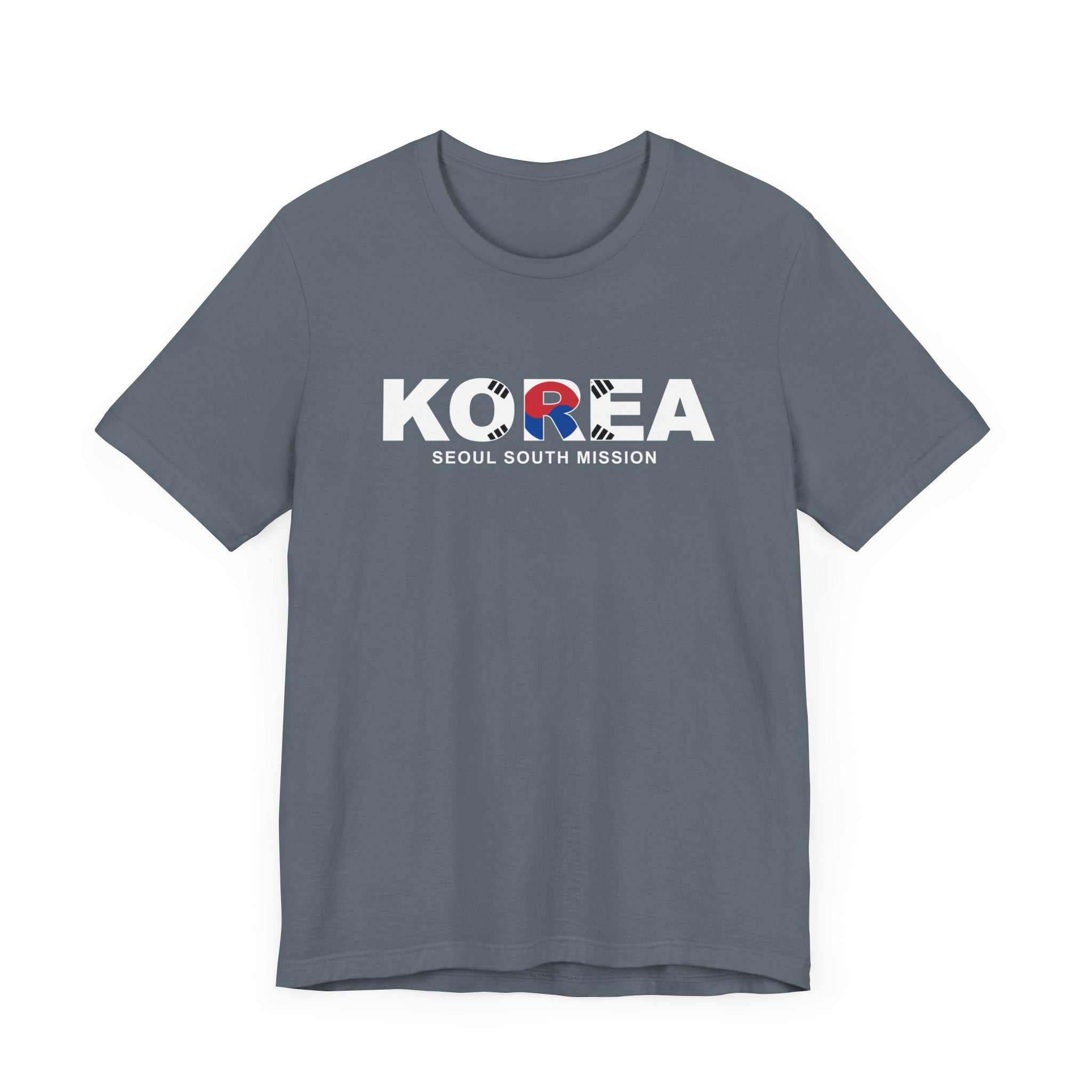 Korea Seoul South Mission Flag Title T-shirt - Mission Wishlist - LDS Missionary Gift Store