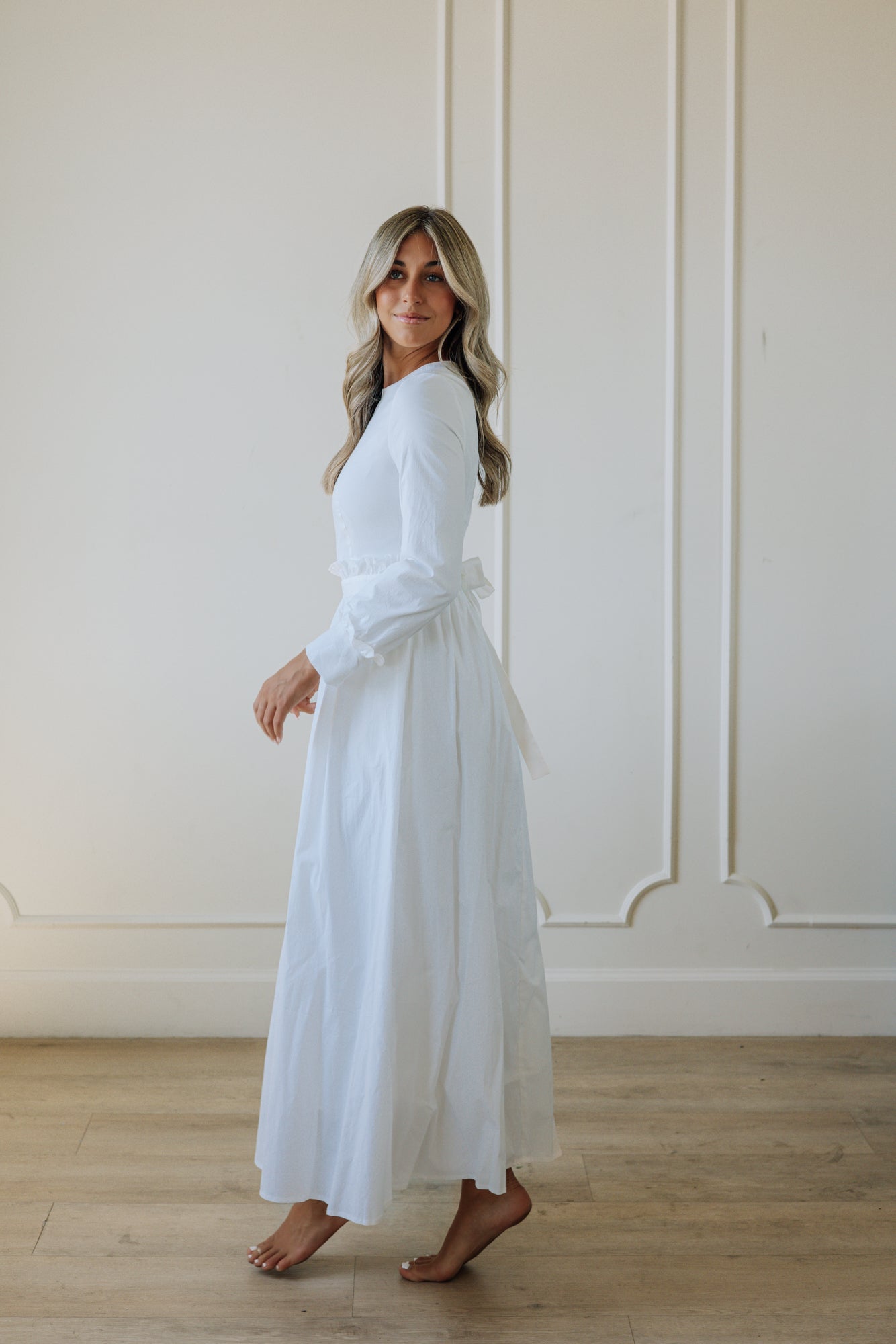 Lola LDS Temple Gown
