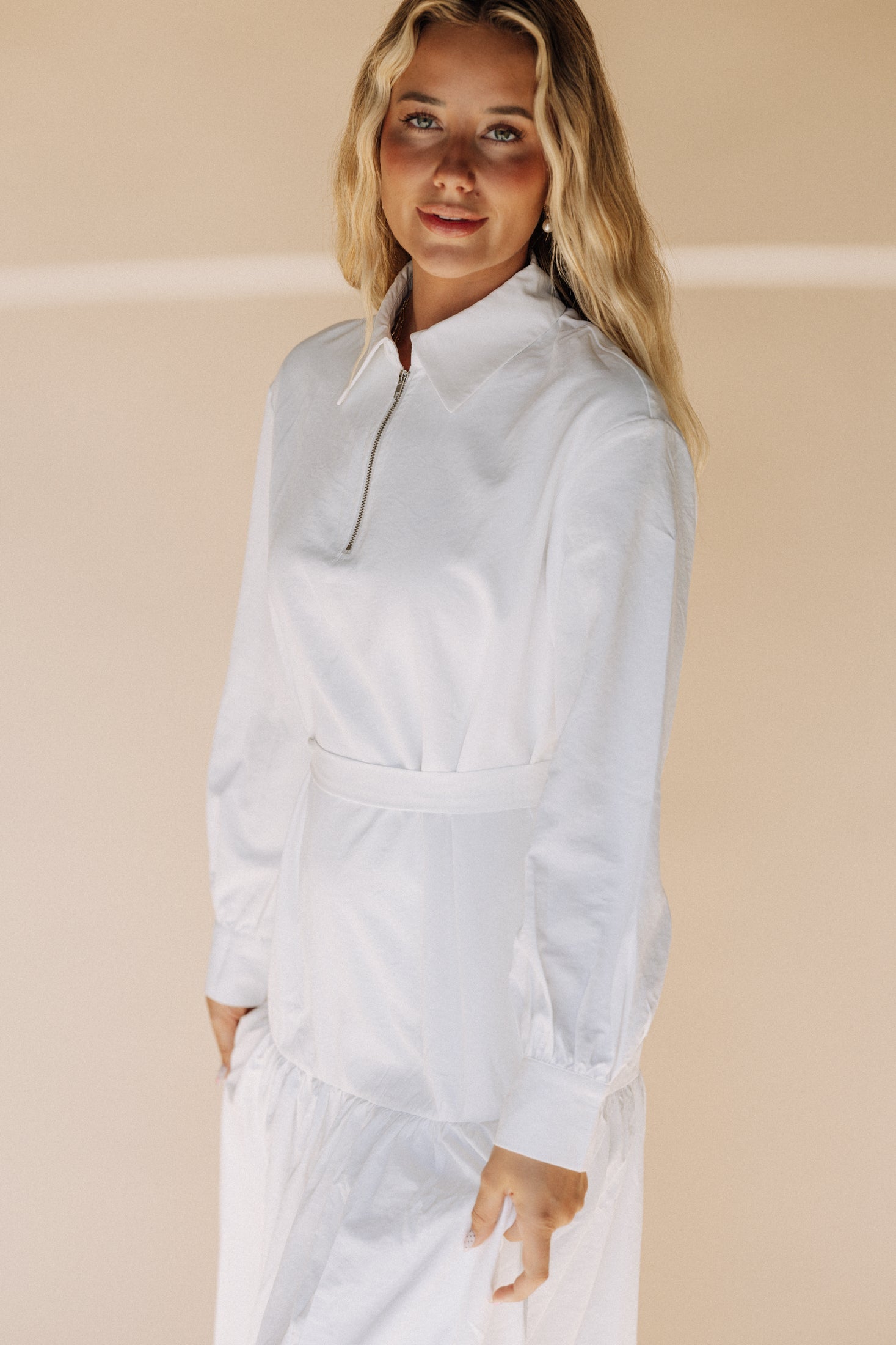 Maggie LDS Temple Dress - Plus