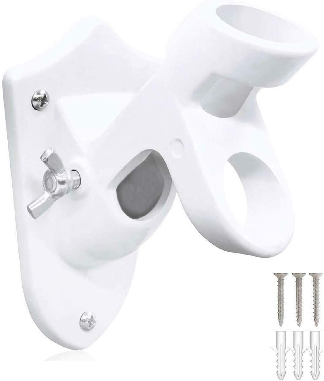 G128 Two Position Fixed Wall Mount Bracket For Flag (NO Flagpole, NO Flag included)