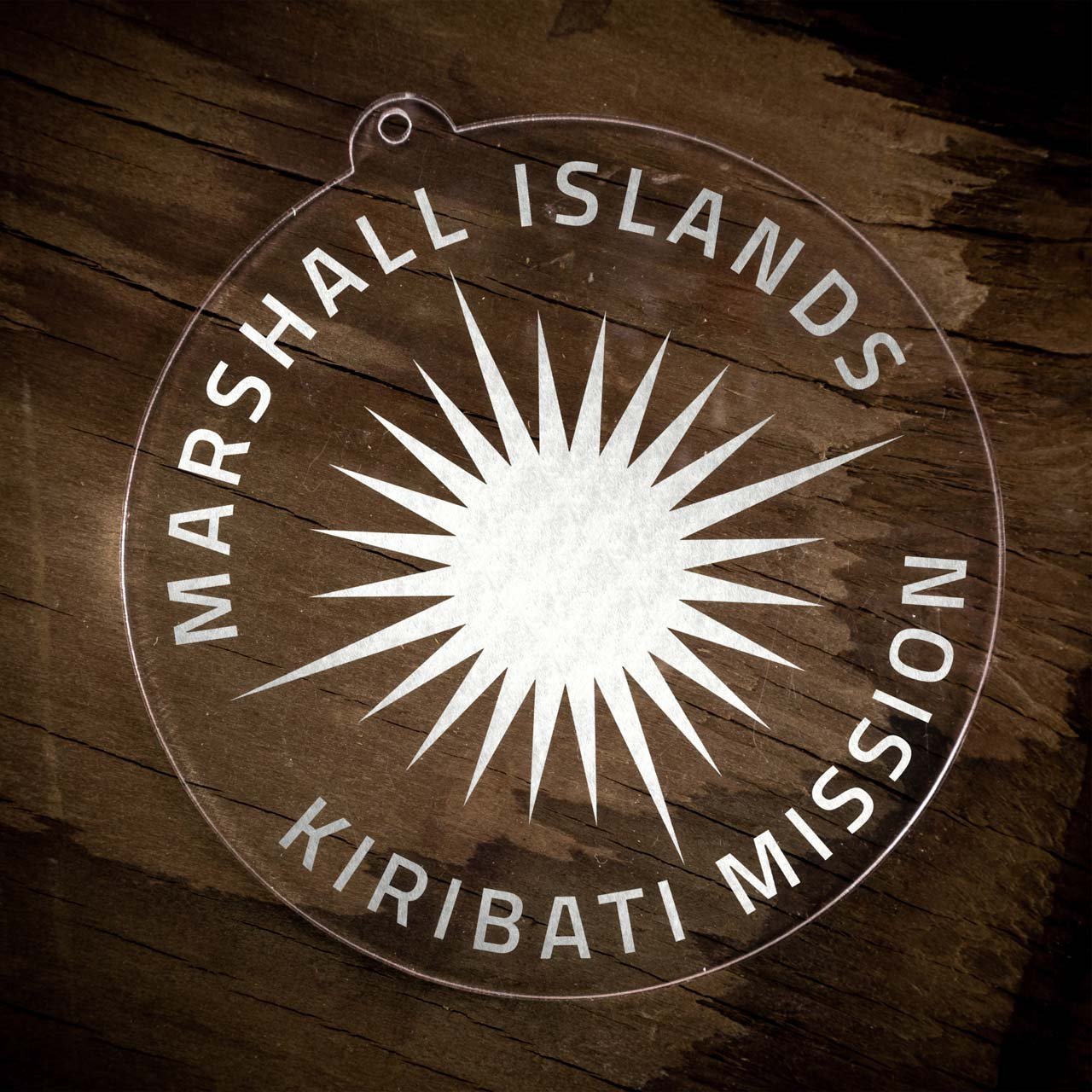 Marshall Islands - Kiribati Mission Christmas Ornament - Latter-Day Saint LDS Missionary Gift - Book of Mormon