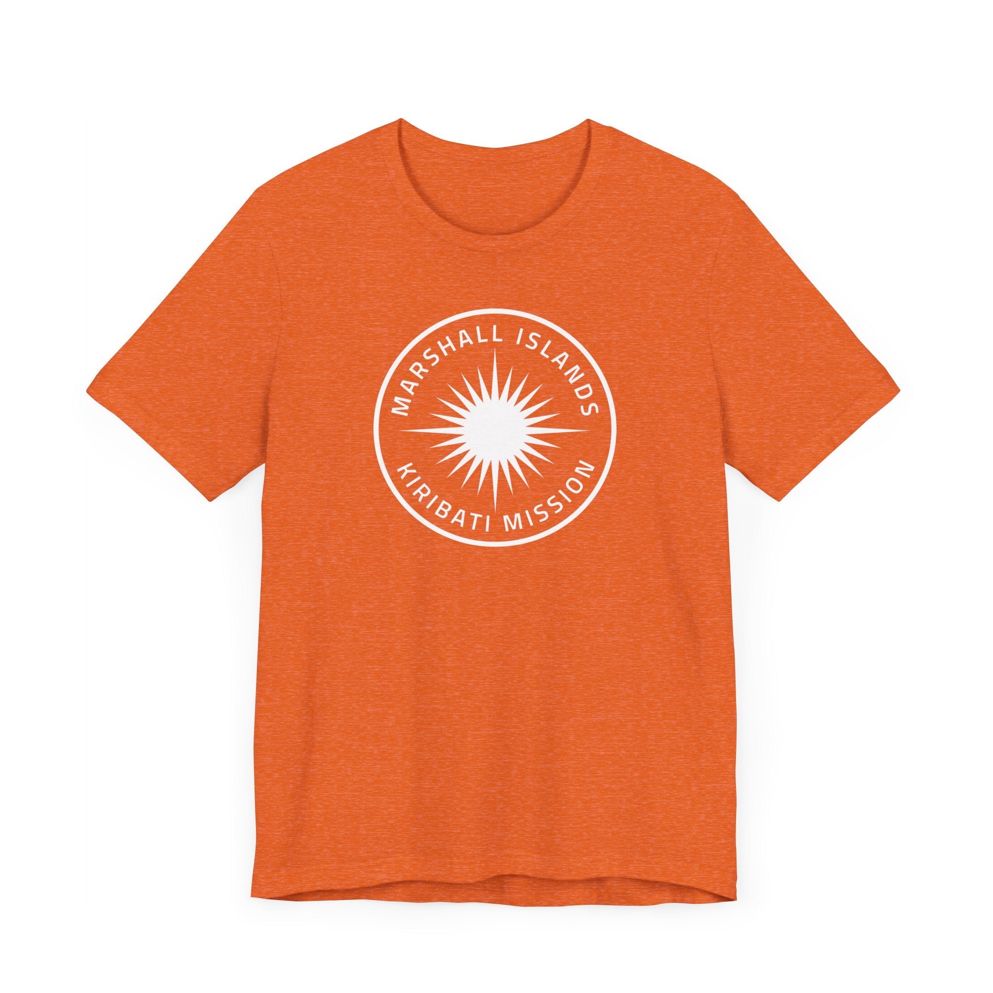 Marshall Islands - Kiribati Mission Circular Monochrome Logo T-Shirt - Mission Wishlist - LDS Missionary Gift Store