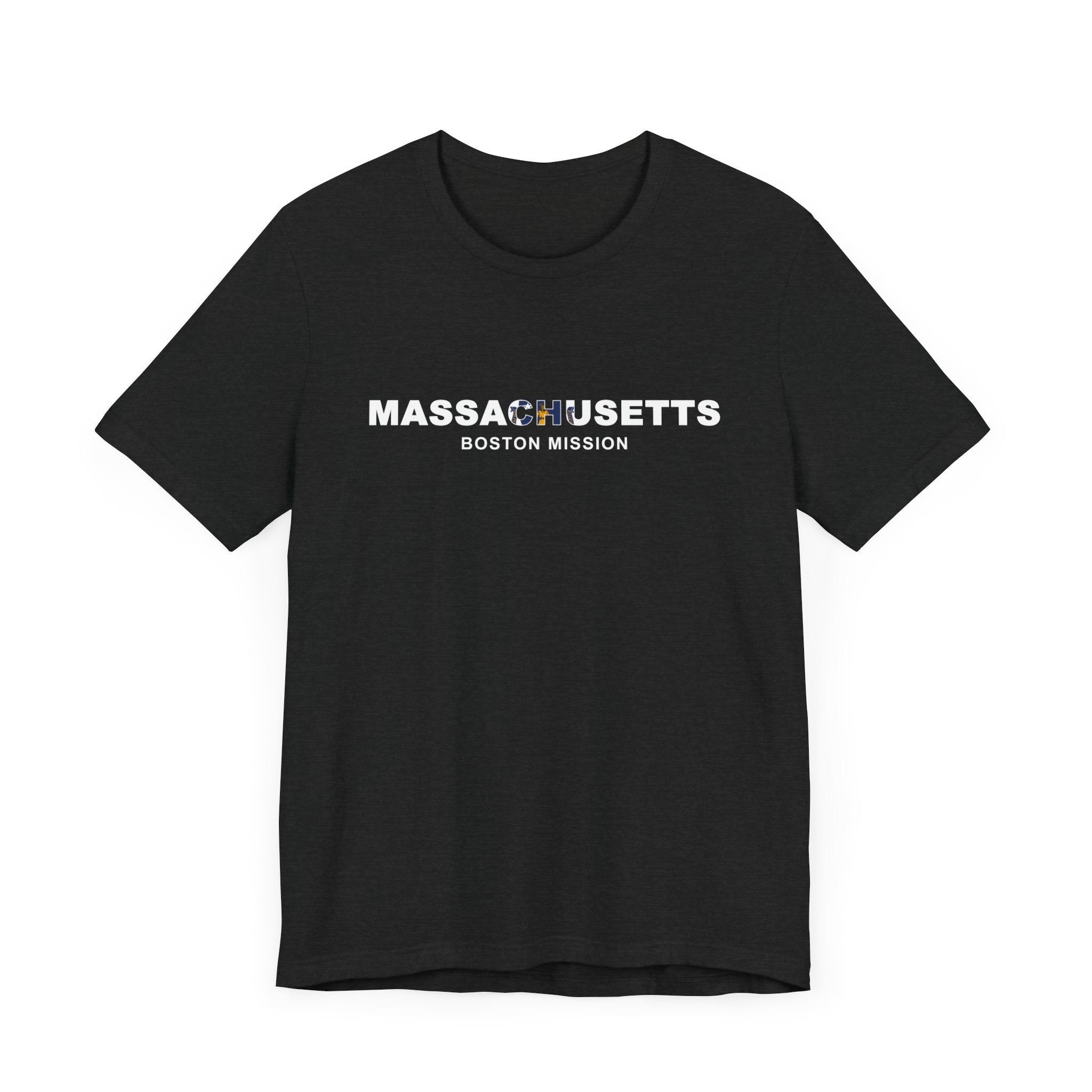 Massachusetts Boston Mission Flag Title T-shirt - Mission Wishlist - LDS Missionary Gift Store