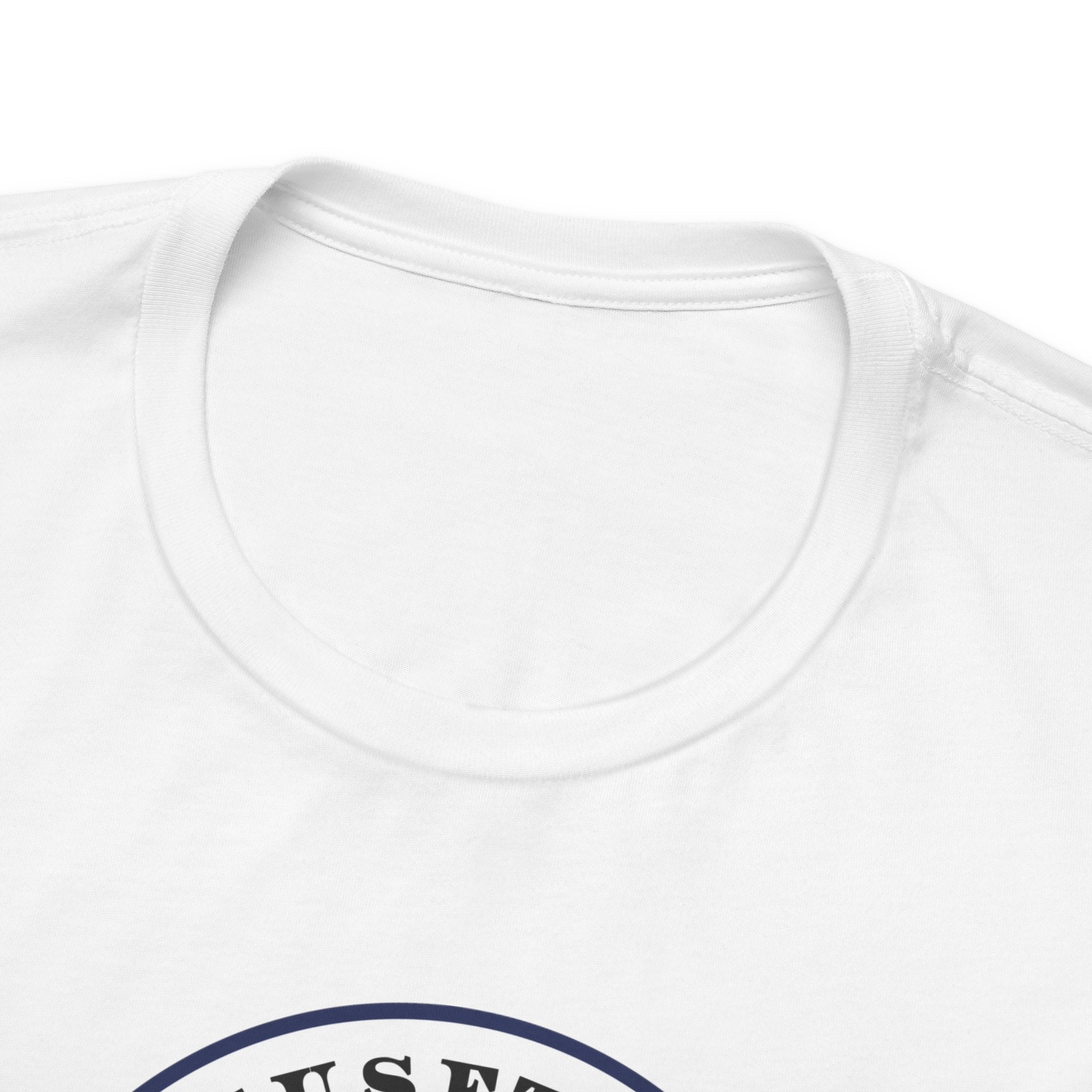 Massachusetts Boston Mission State Flag Logo (White Border) T-shirt - Latter-Day Saint LDS Missionary Gift - Book of Mormon