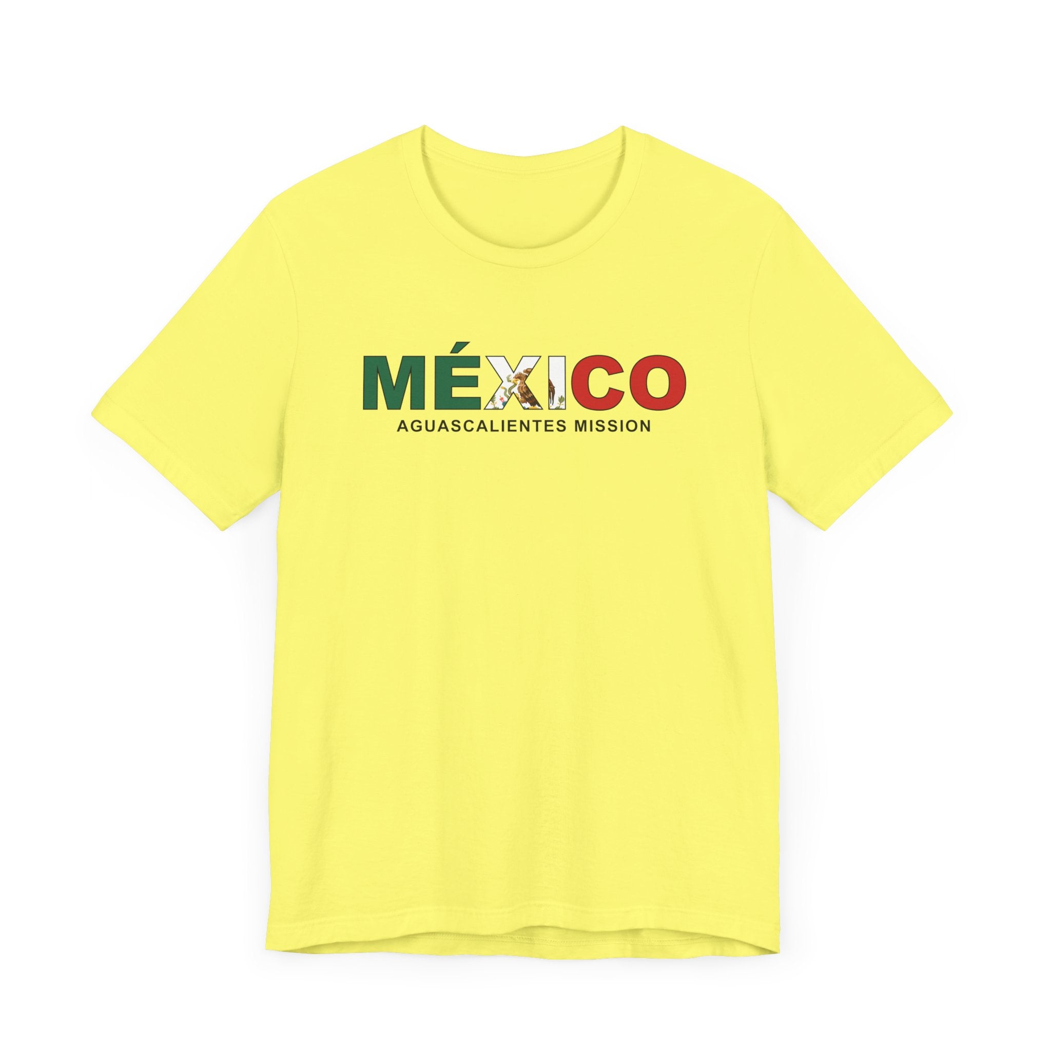 Mexico Aguascalientes Mission Flag Title T-shirt - Mission Wishlist - LDS Missionary Gift Store