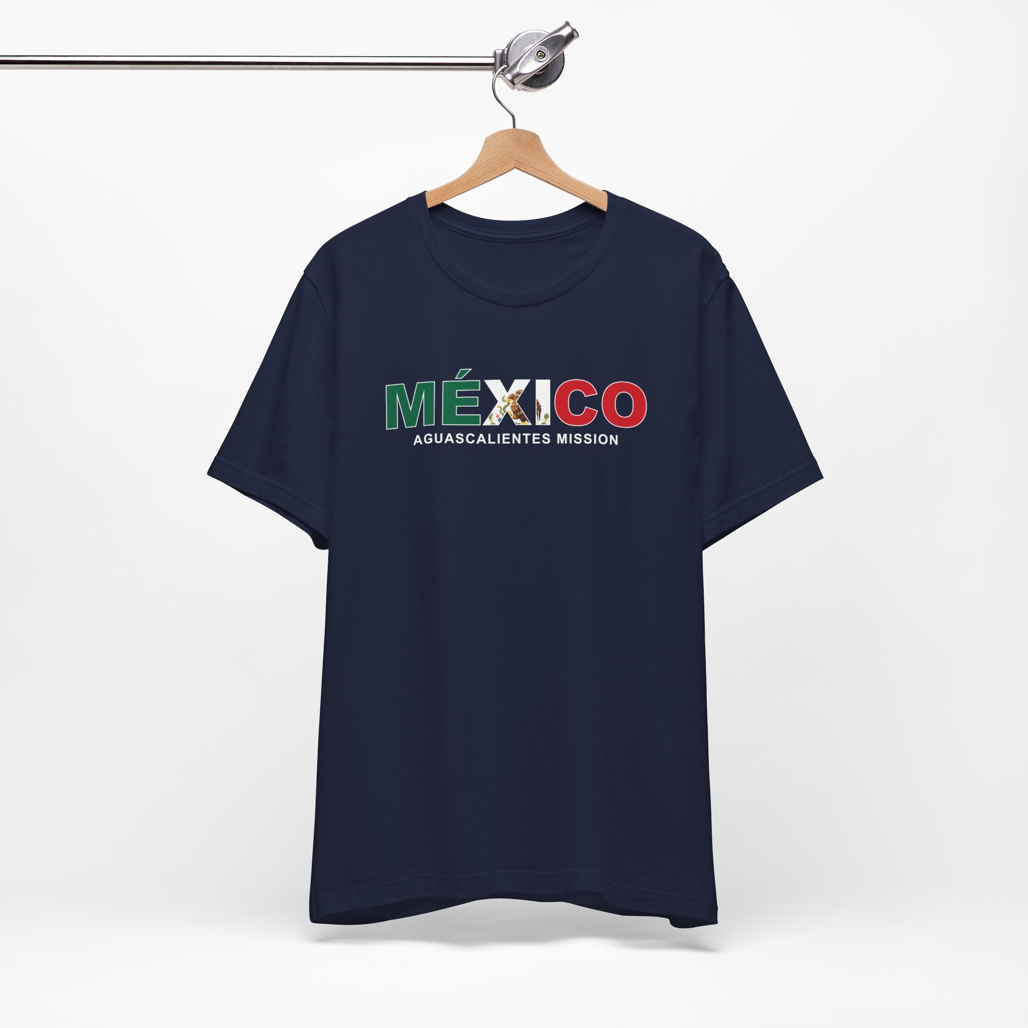 Mexico Aguascalientes Mission Flag Title T-shirt - Mission Wishlist - LDS Missionary Gift Store