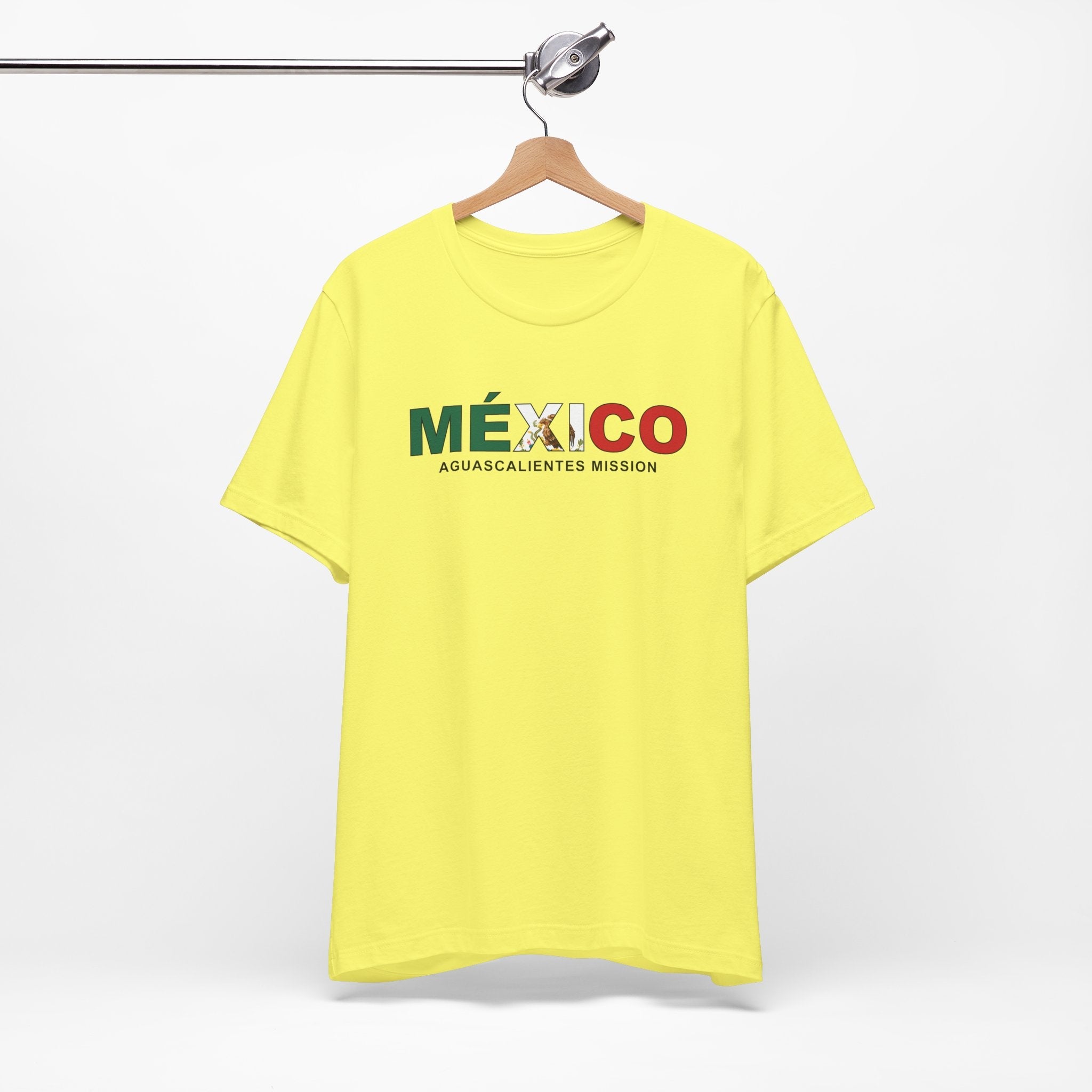 Mexico Aguascalientes Mission Flag Title T-shirt - Mission Wishlist - LDS Missionary Gift Store