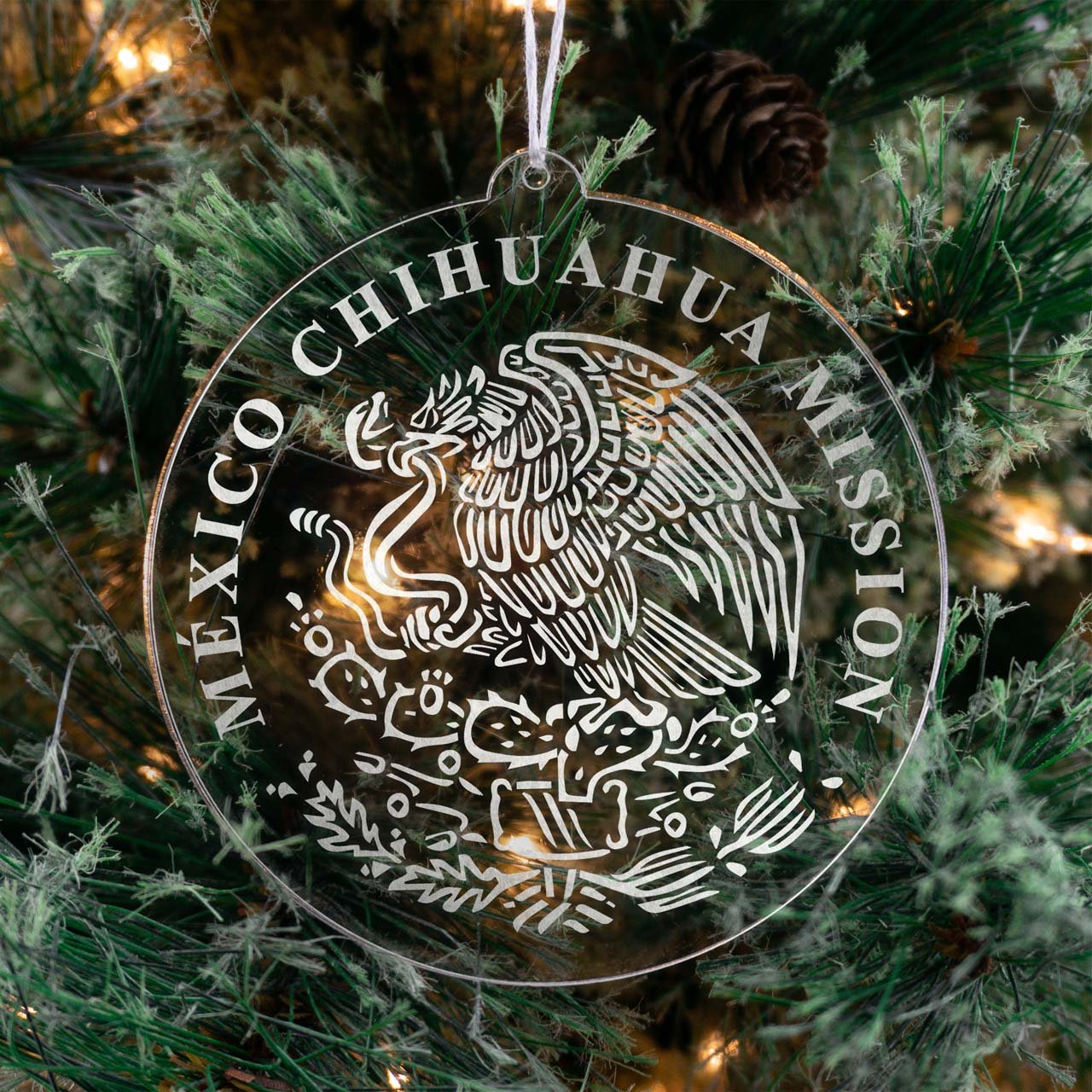 Mexico Chihuahua Mission Christmas Ornament - Latter-Day Saint LDS Missionary Gift - Book of Mormon