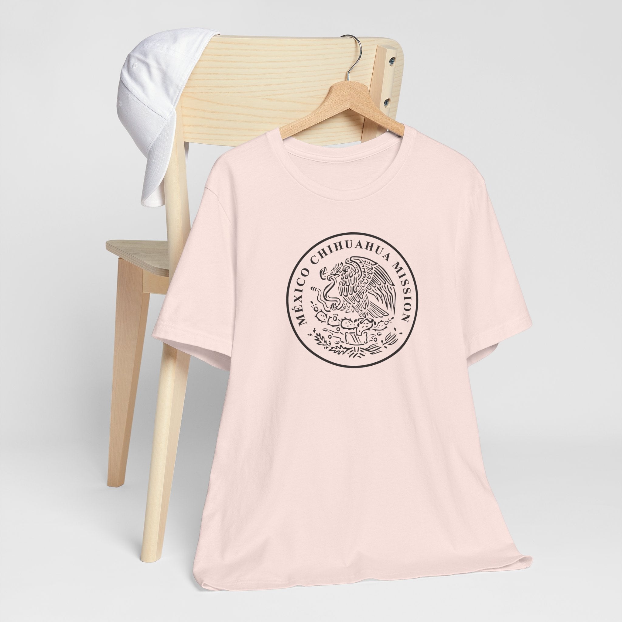 Mexico Chihuahua Mission Circular Monochrome Logo T-Shirt - Mission Wishlist - LDS Missionary Gift Store