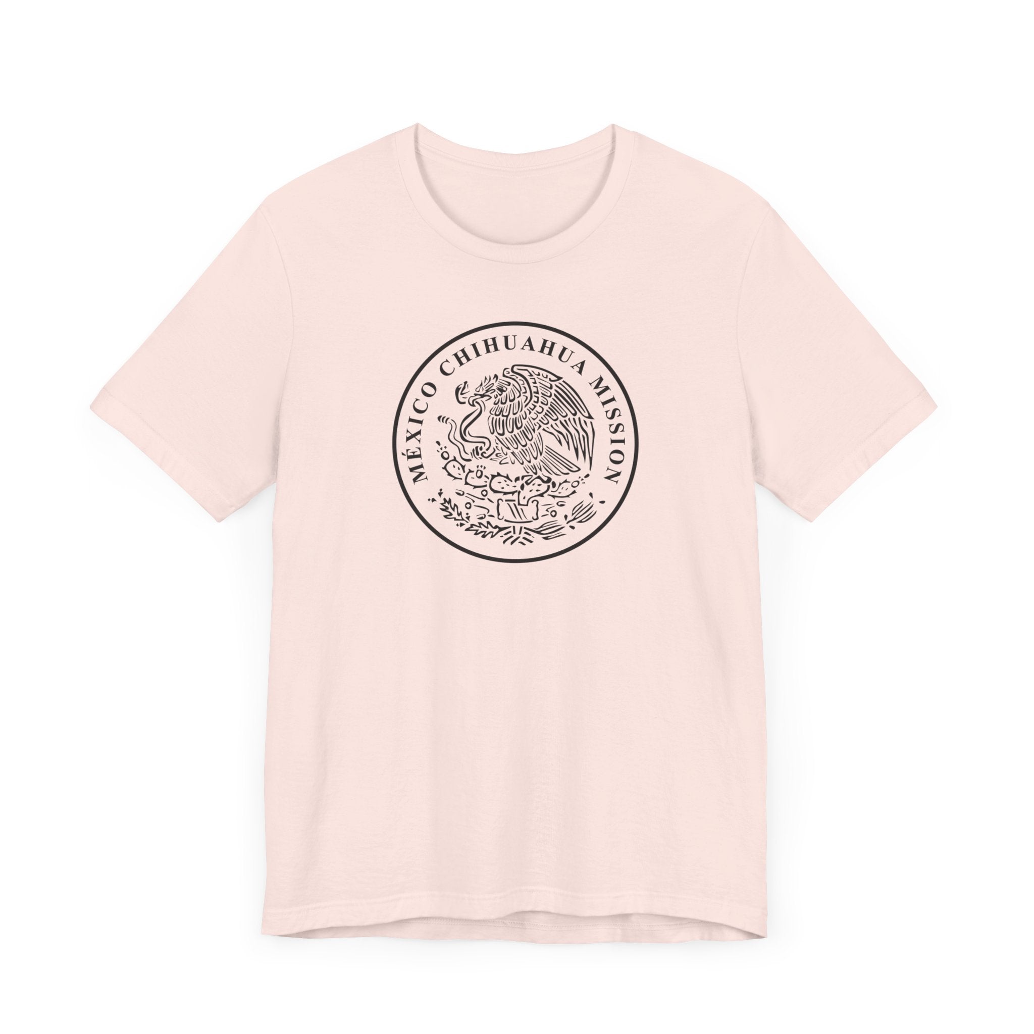 Mexico Chihuahua Mission Circular Monochrome Logo T-Shirt - Mission Wishlist - LDS Missionary Gift Store