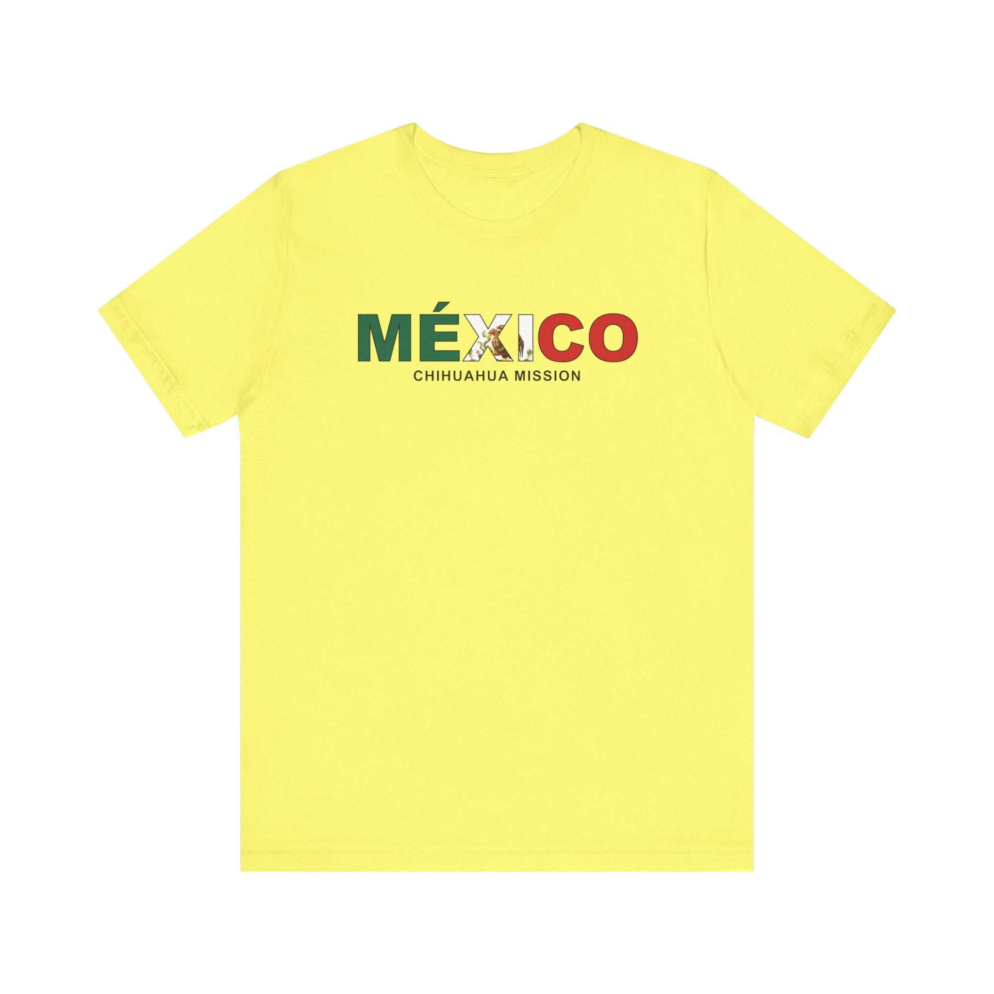 Mexico Chihuahua Mission Flag Title T-shirt - Mission Wishlist - LDS Missionary Gift Store