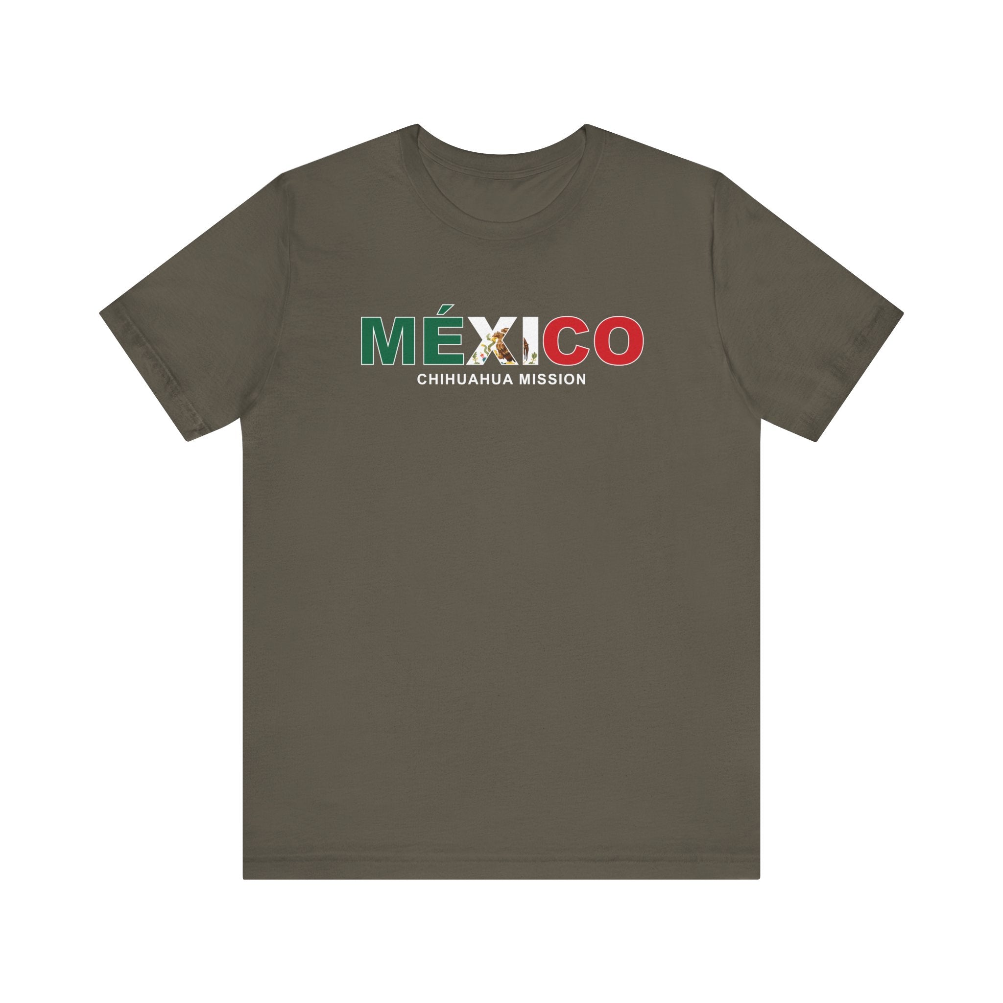 Mexico Chihuahua Mission Flag Title T-shirt - Mission Wishlist - LDS Missionary Gift Store