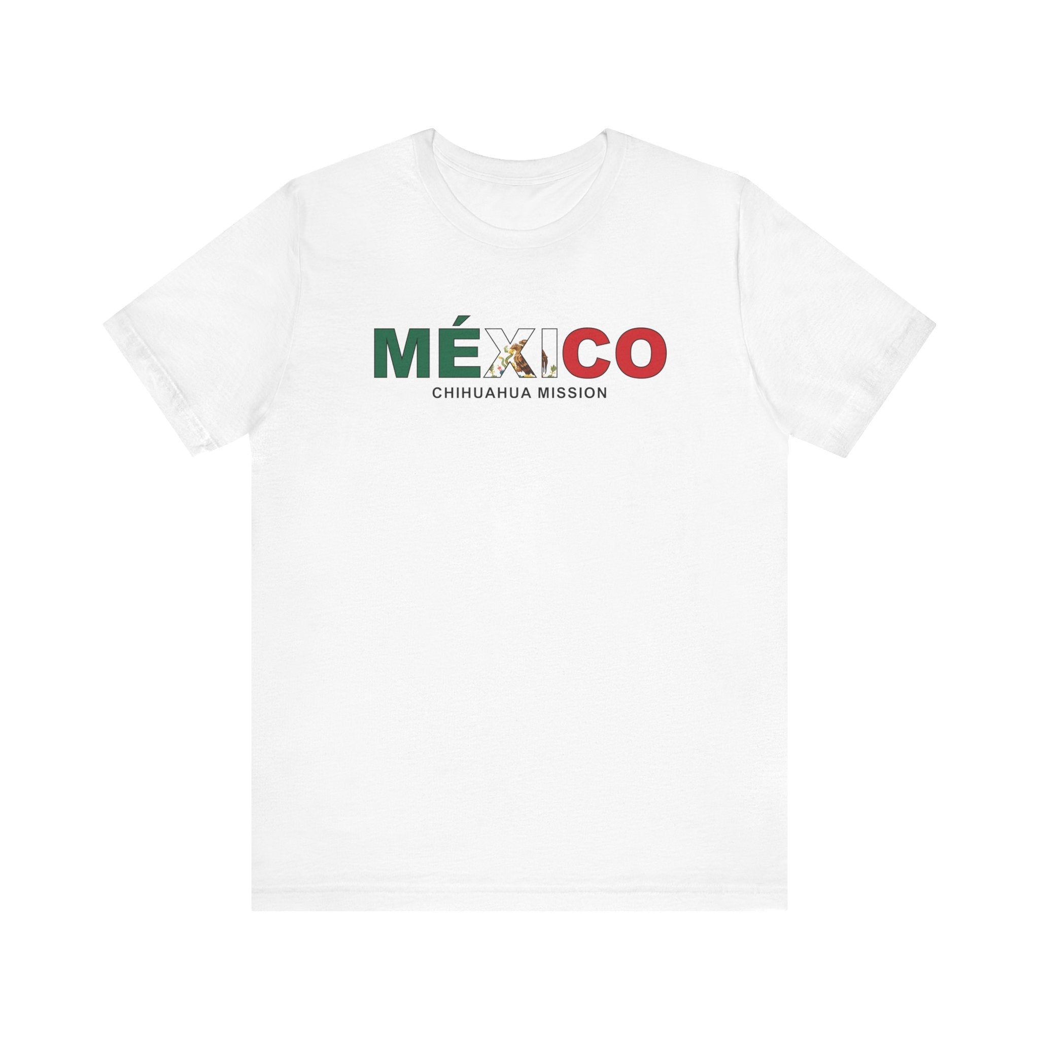 Mexico Chihuahua Mission Flag Title T-shirt - Mission Wishlist - LDS Missionary Gift Store