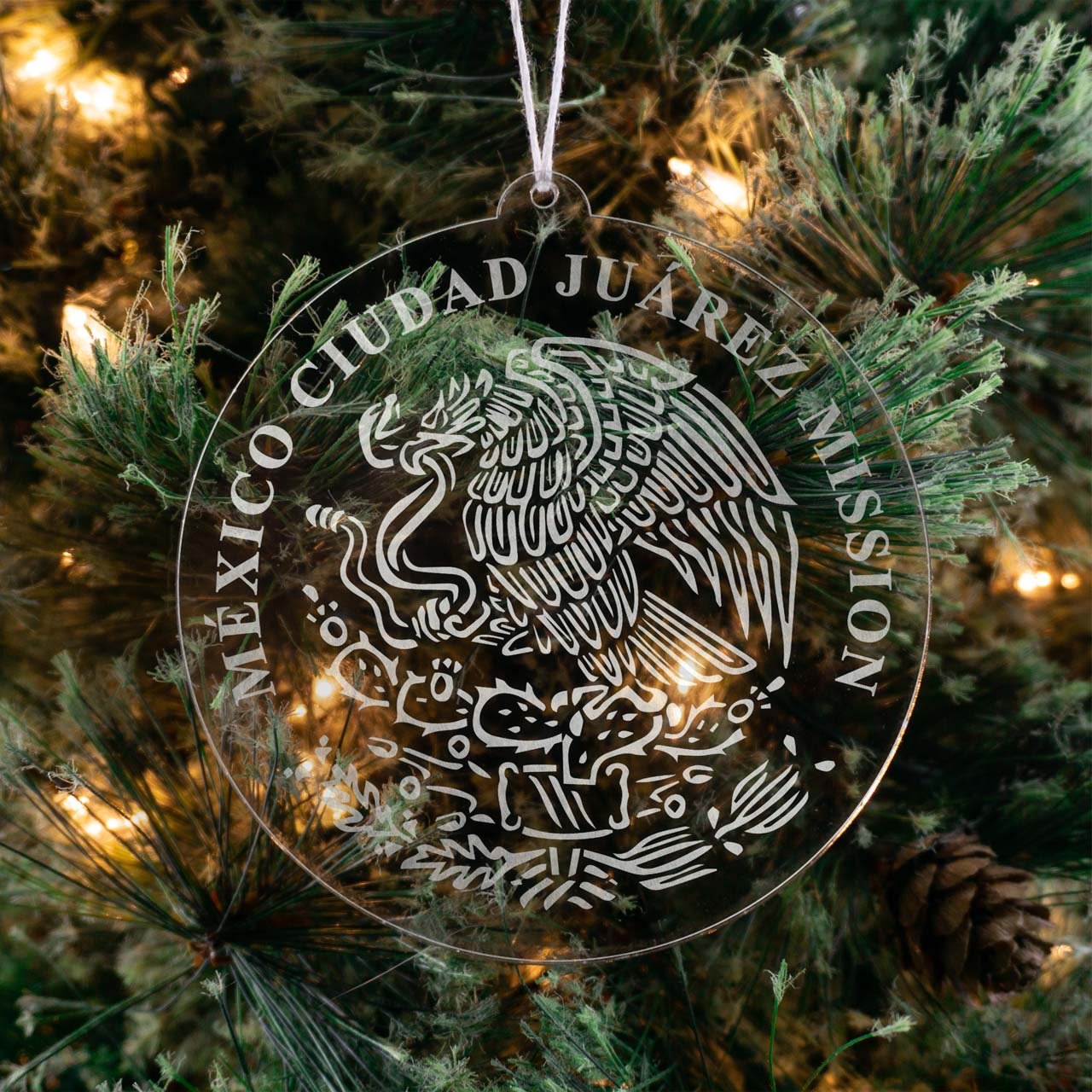 Mexico Ciudad Juarez Mission Christmas Ornament - Latter-Day Saint LDS Missionary Gift - Book of Mormon