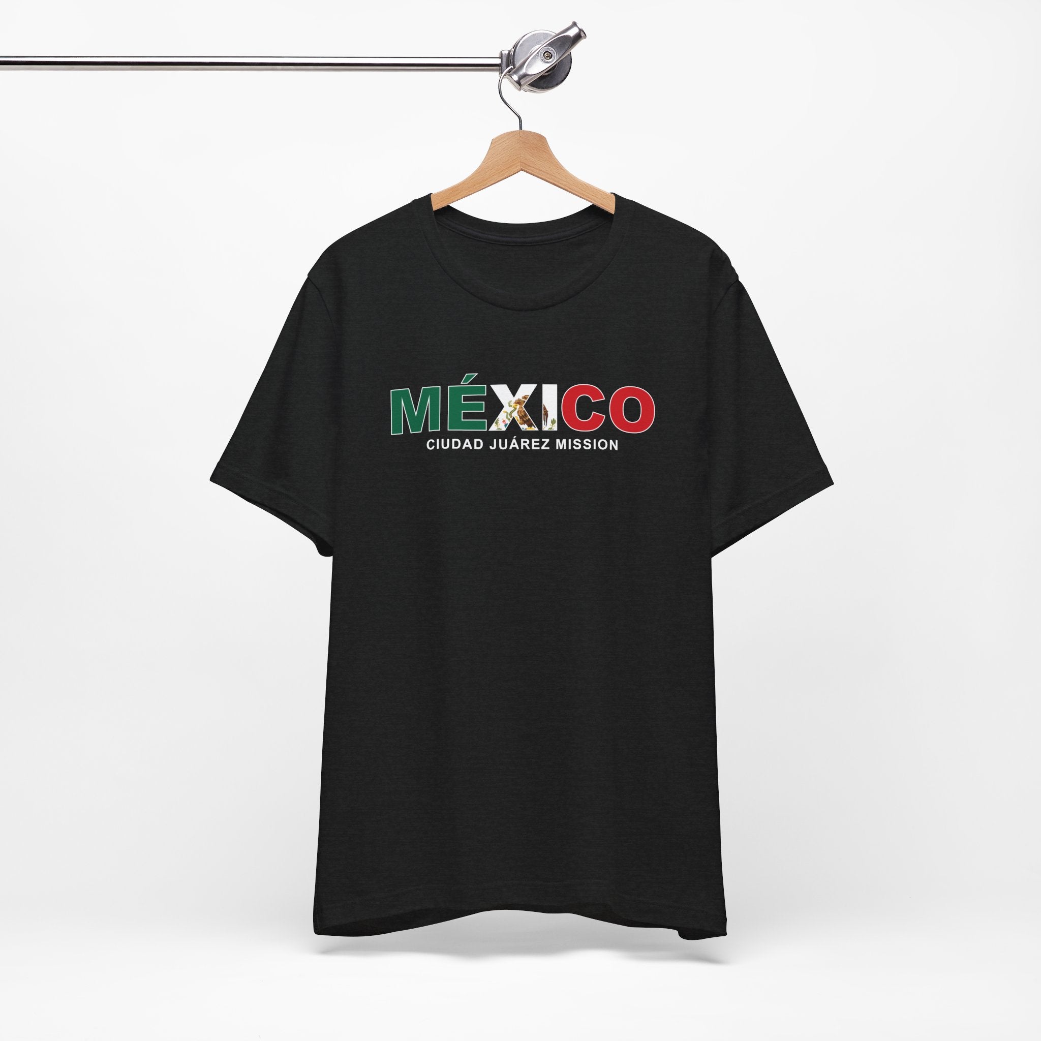 Mexico Ciudad Juarez Mission Flag Title T-shirt - Mission Wishlist - LDS Missionary Gift Store