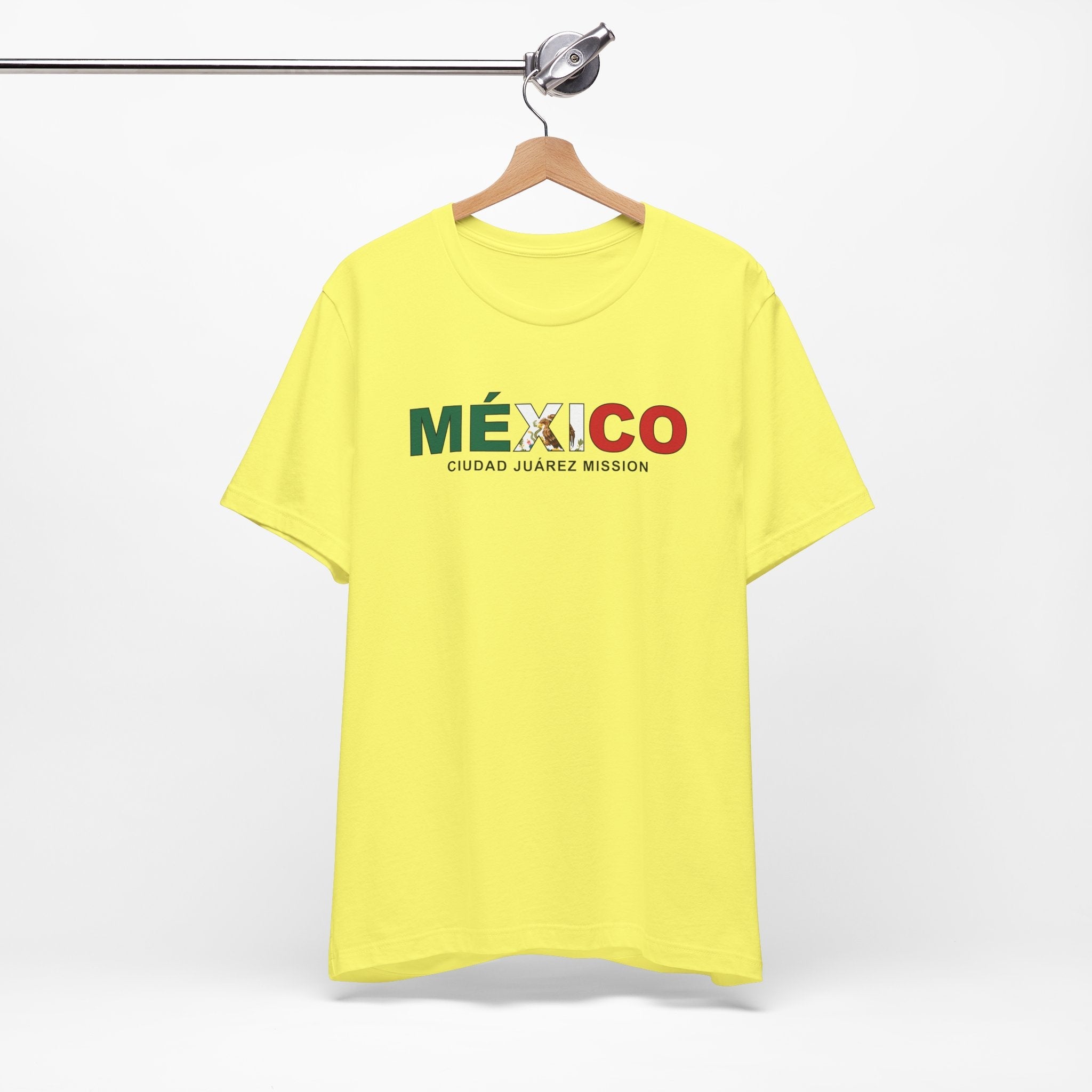 Mexico Ciudad Juarez Mission Flag Title T-shirt - Mission Wishlist - LDS Missionary Gift Store