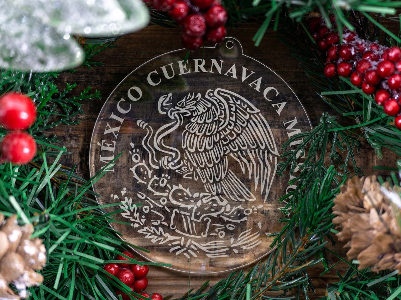 Mexico Cuernavaca Mission Christmas Ornament - Latter-Day Saint LDS Missionary Gift - Book of Mormon