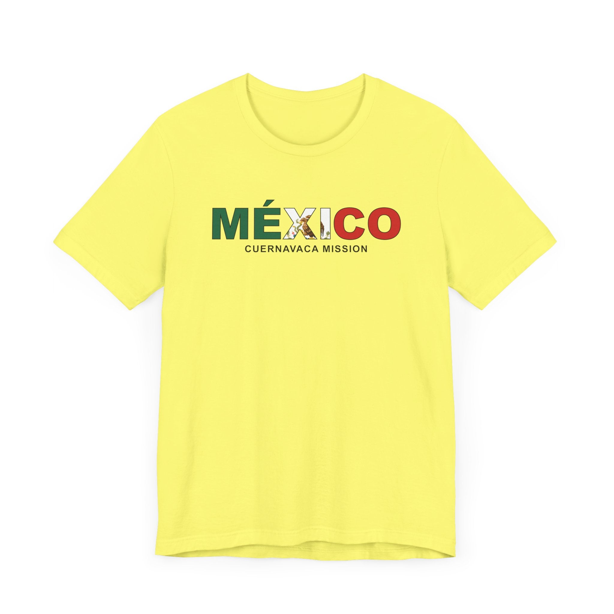 Mexico Cuernavaca Mission Flag Title T-shirt - Mission Wishlist - LDS Missionary Gift Store